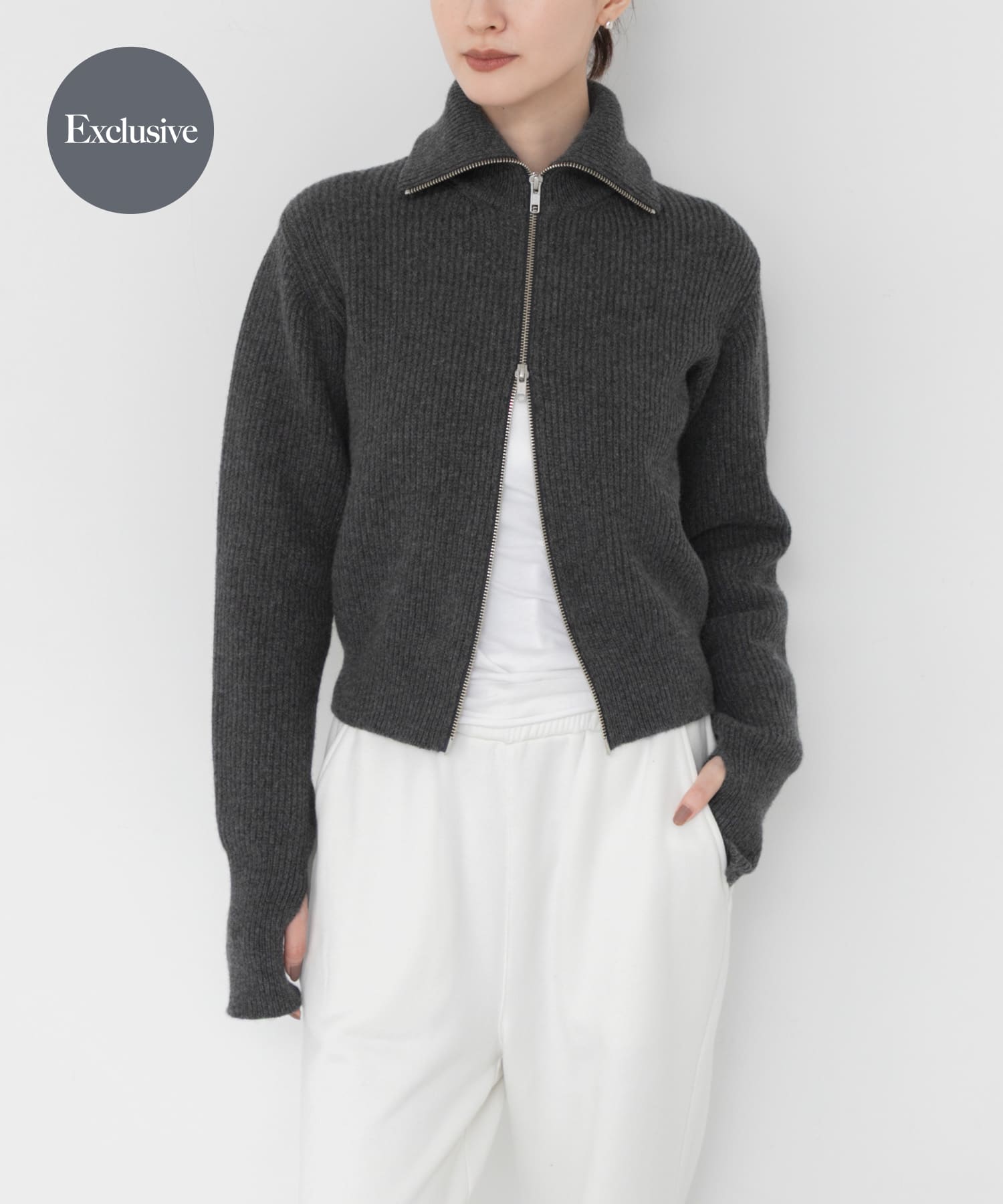 『別注』ROUTINE×URBAN RESEARCH　ジップニット