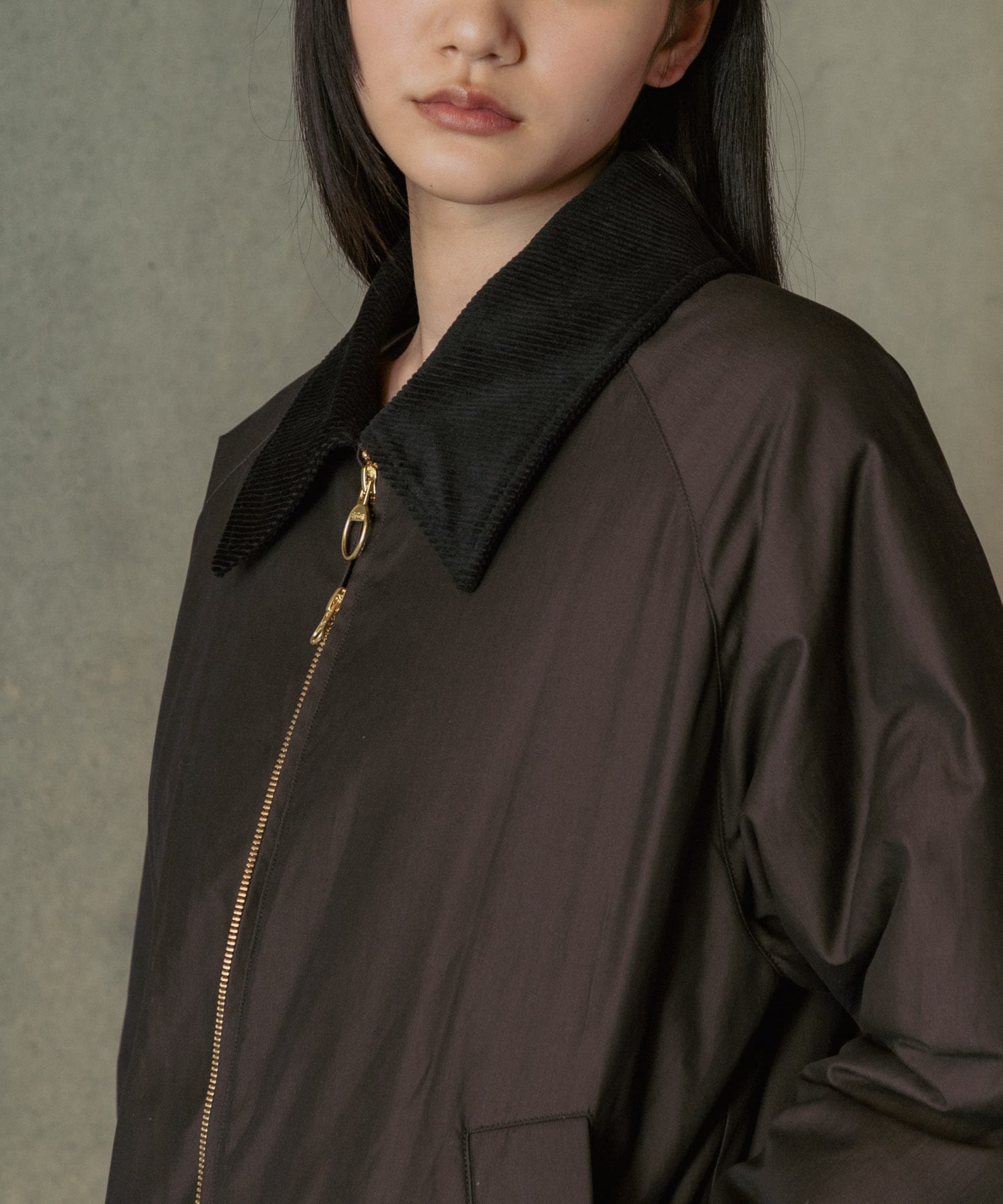 『別注』Barbour / URBAN RESEARCH　SHORT JACKET D.BROWN Free