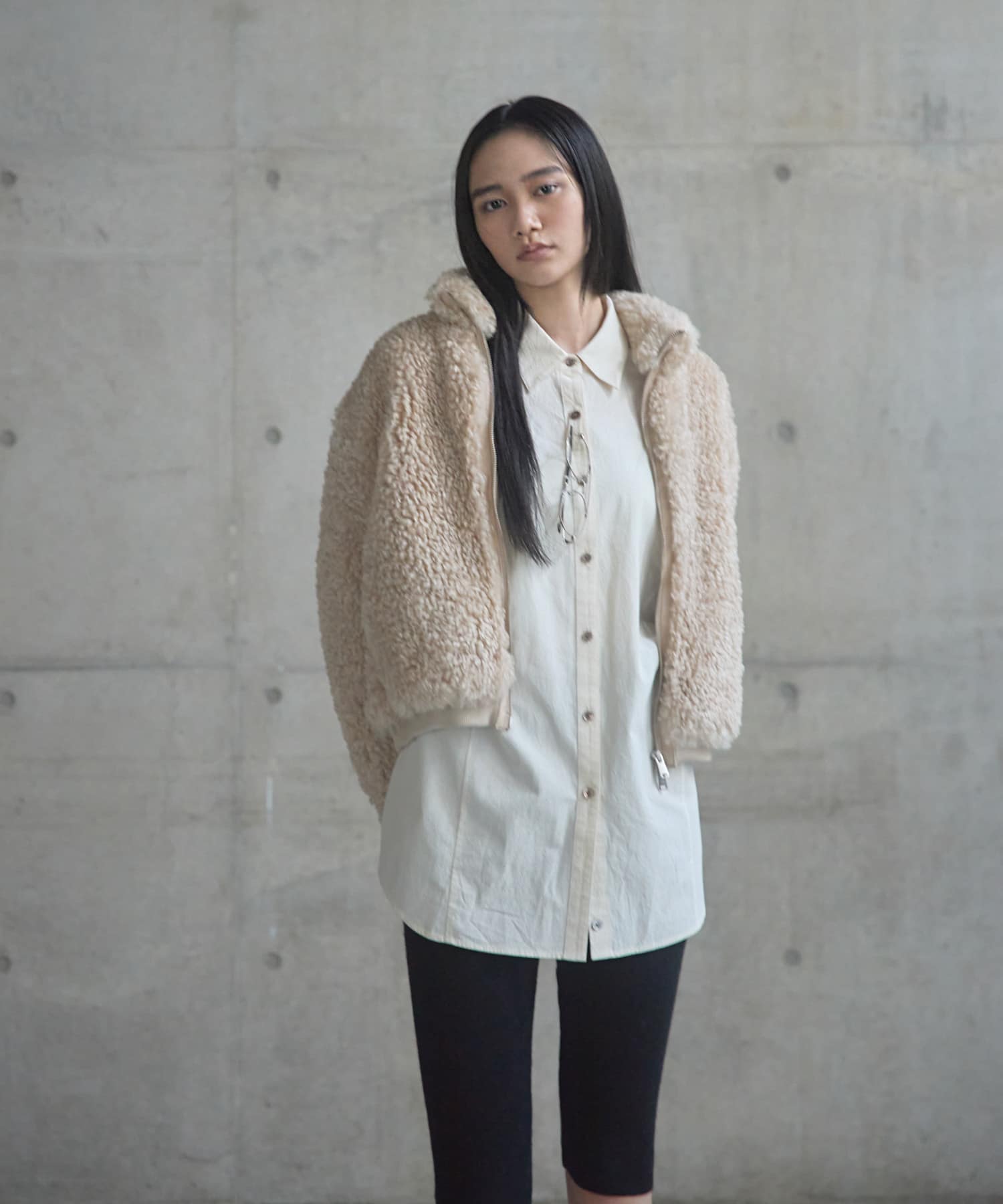 COOR CURLY FAKE FUR JUMPER(M BEIGE): アウター｜URBAN RESEARCH公式