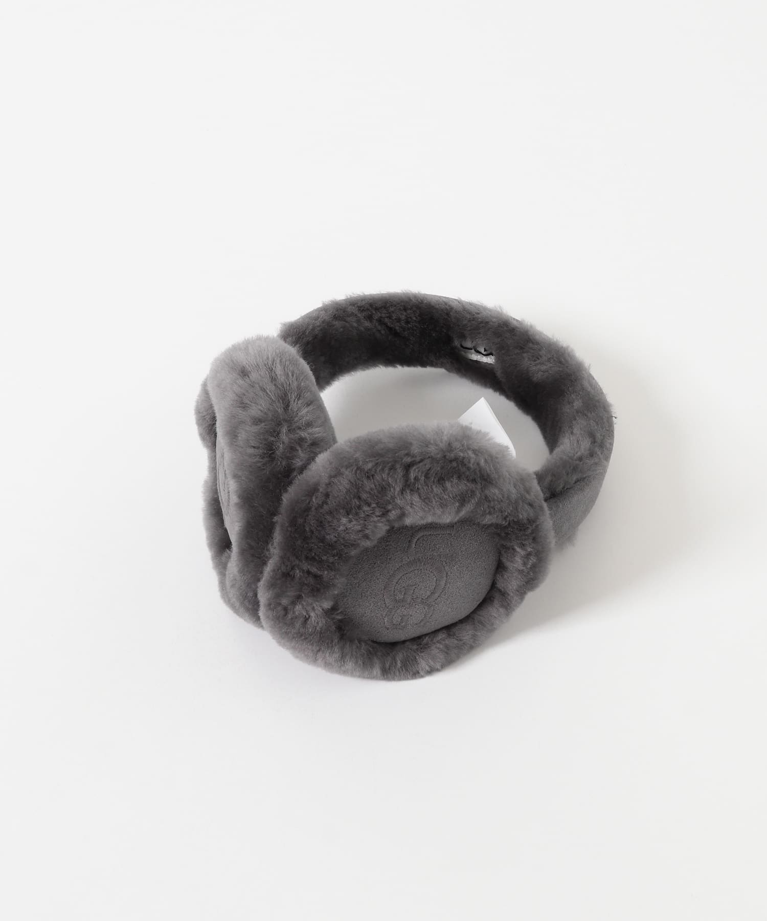 UGG　SHEEPSKIN EARMUFF GREY -