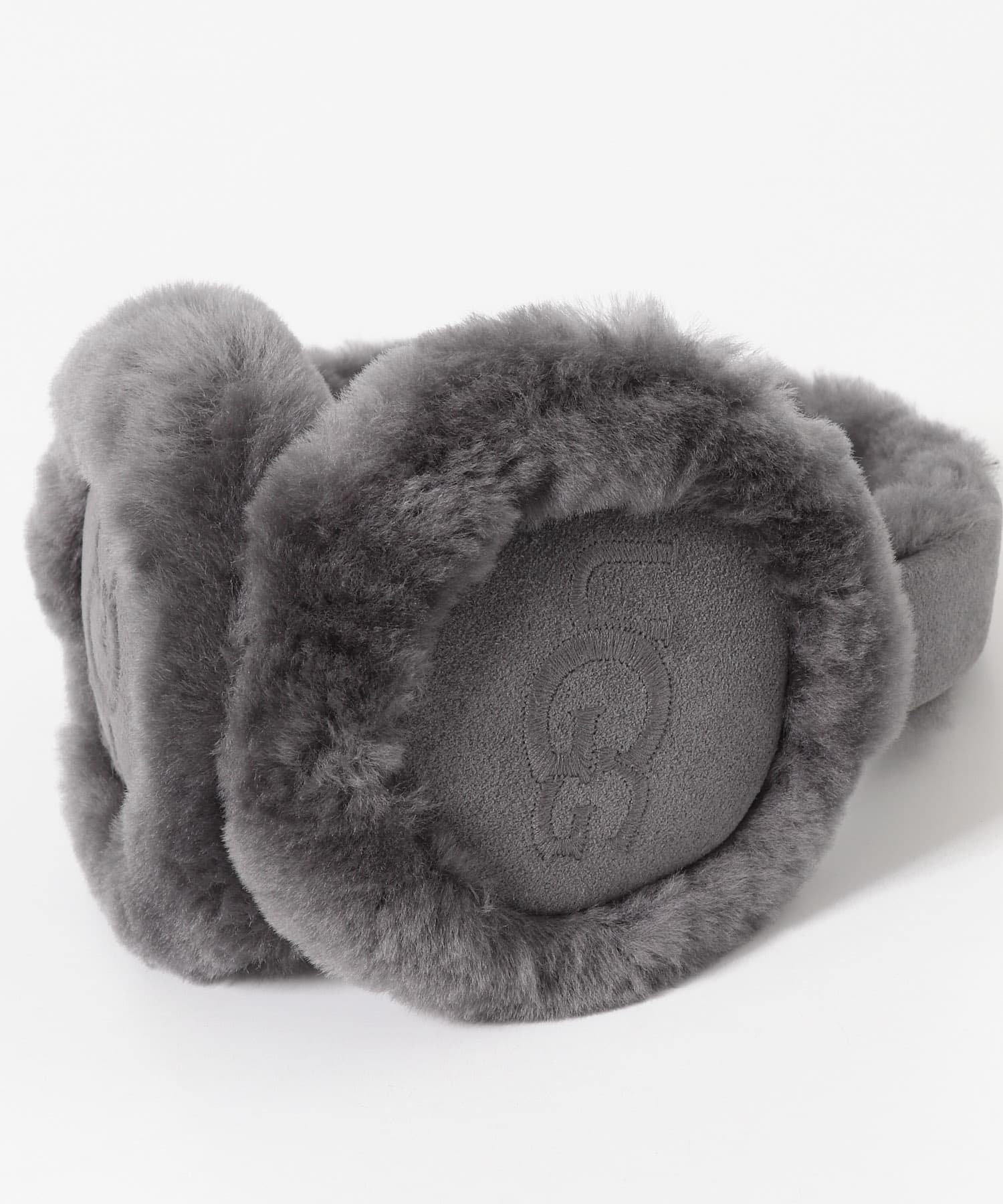 UGG　SHEEPSKIN EARMUFF GREY -