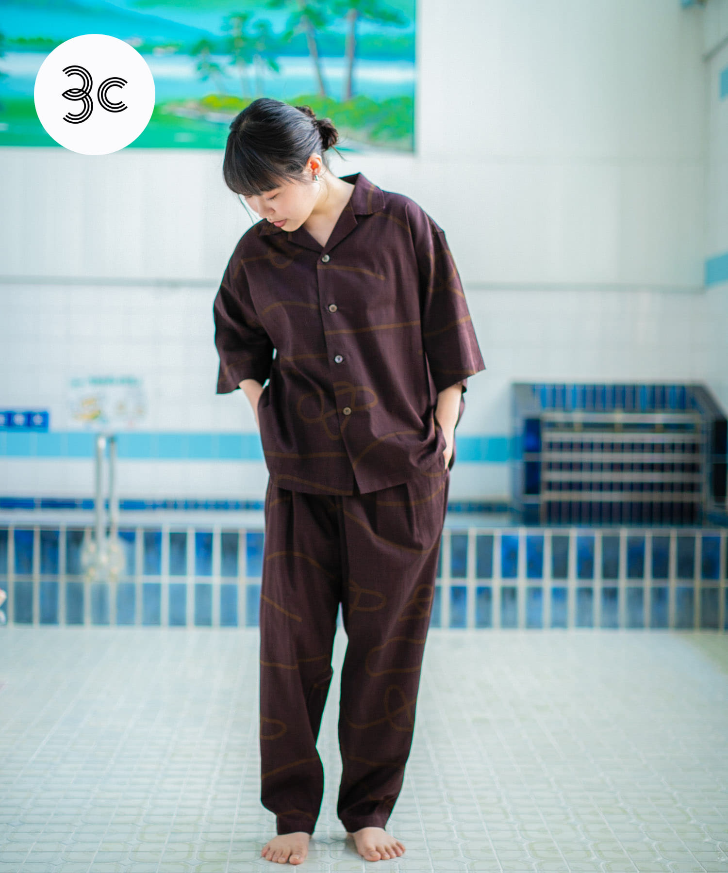 SENTO-GRASHI　「ゆ」 pants (Tapered)