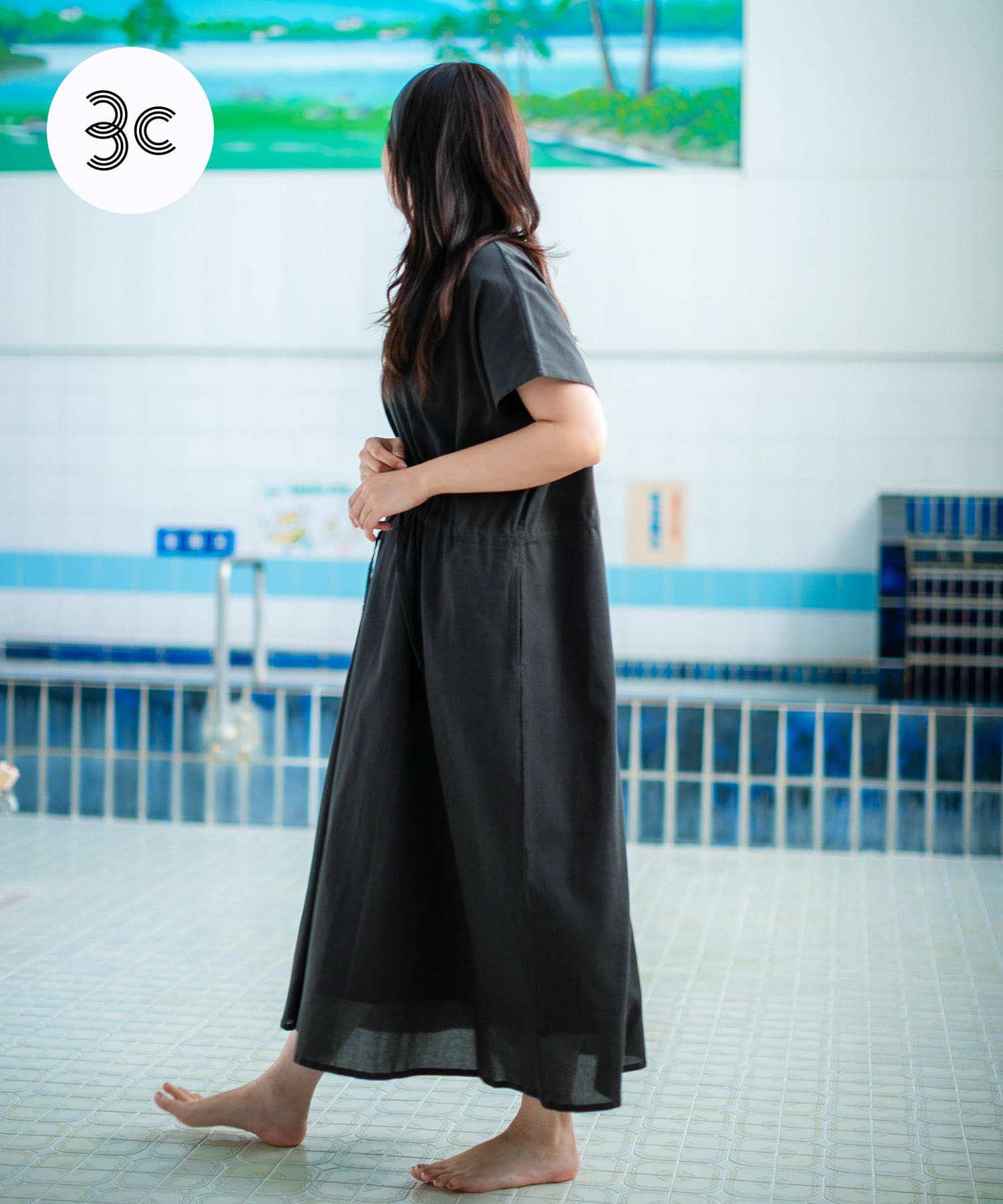 SENTO-GRASHI 「ゆ」 dress(Free スミクロ): ワンピース｜URBAN