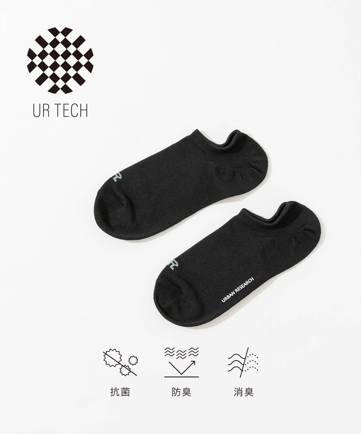 『UR TECH』スニーカー丈ソックス