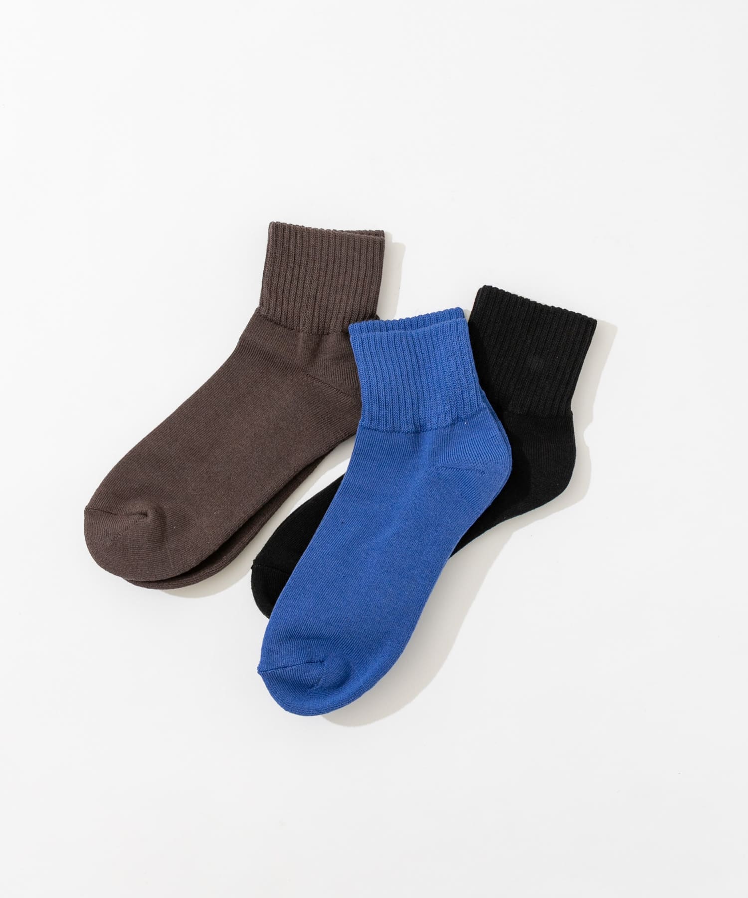 『UR TECH』ショートソックス BLUE 25-28