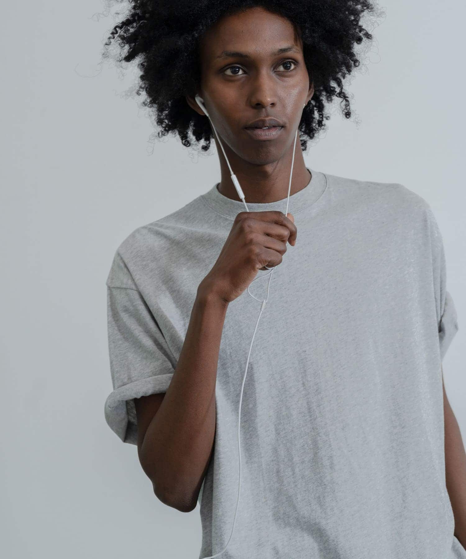 dDdDdDd　BASIC SHORT-SLEEVE T-SHIRTS M.GRAY S