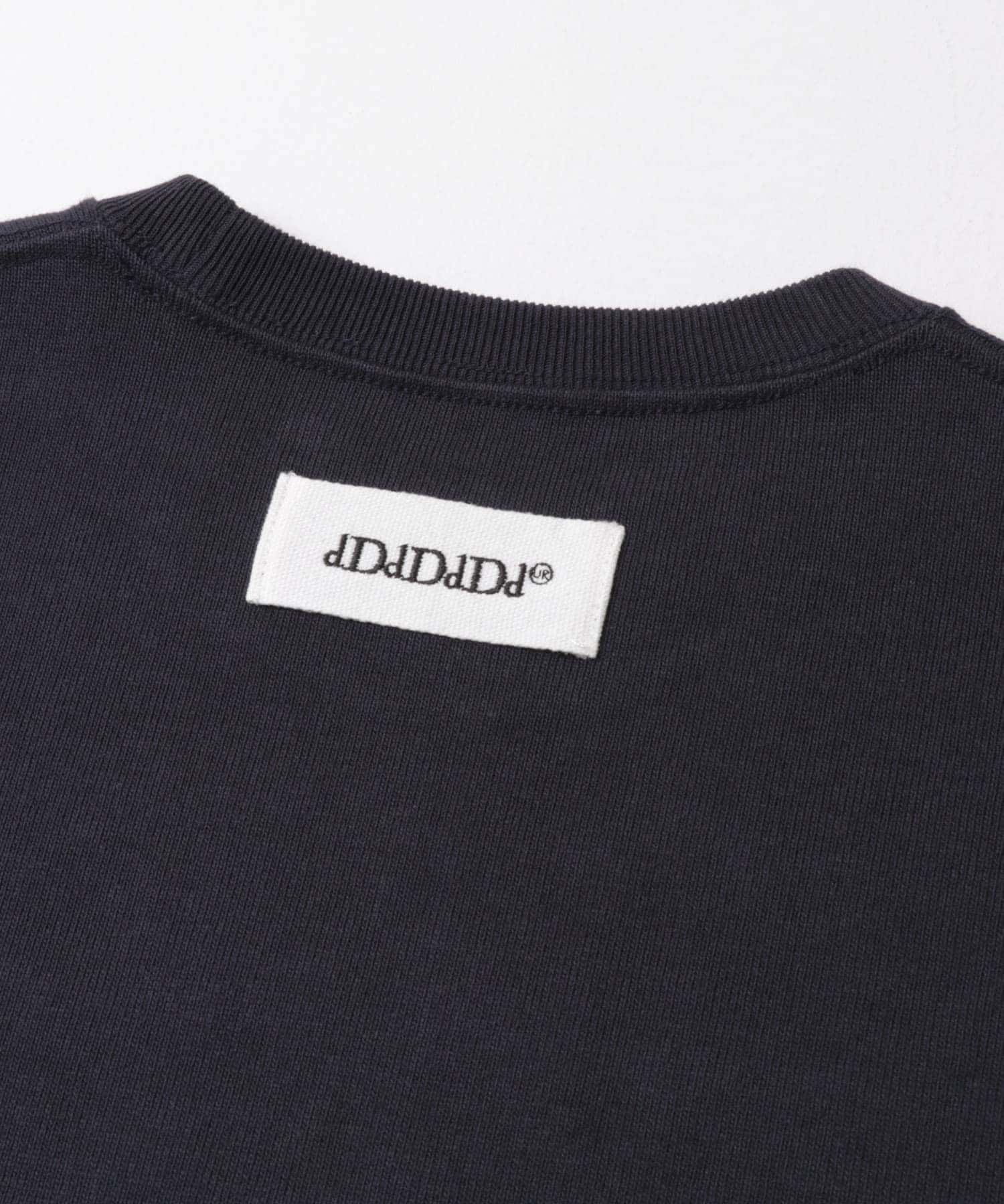 dDdDdDd　SUPER BIG ROUND LONG-SLEEVE T-SHIRTS NAVY S