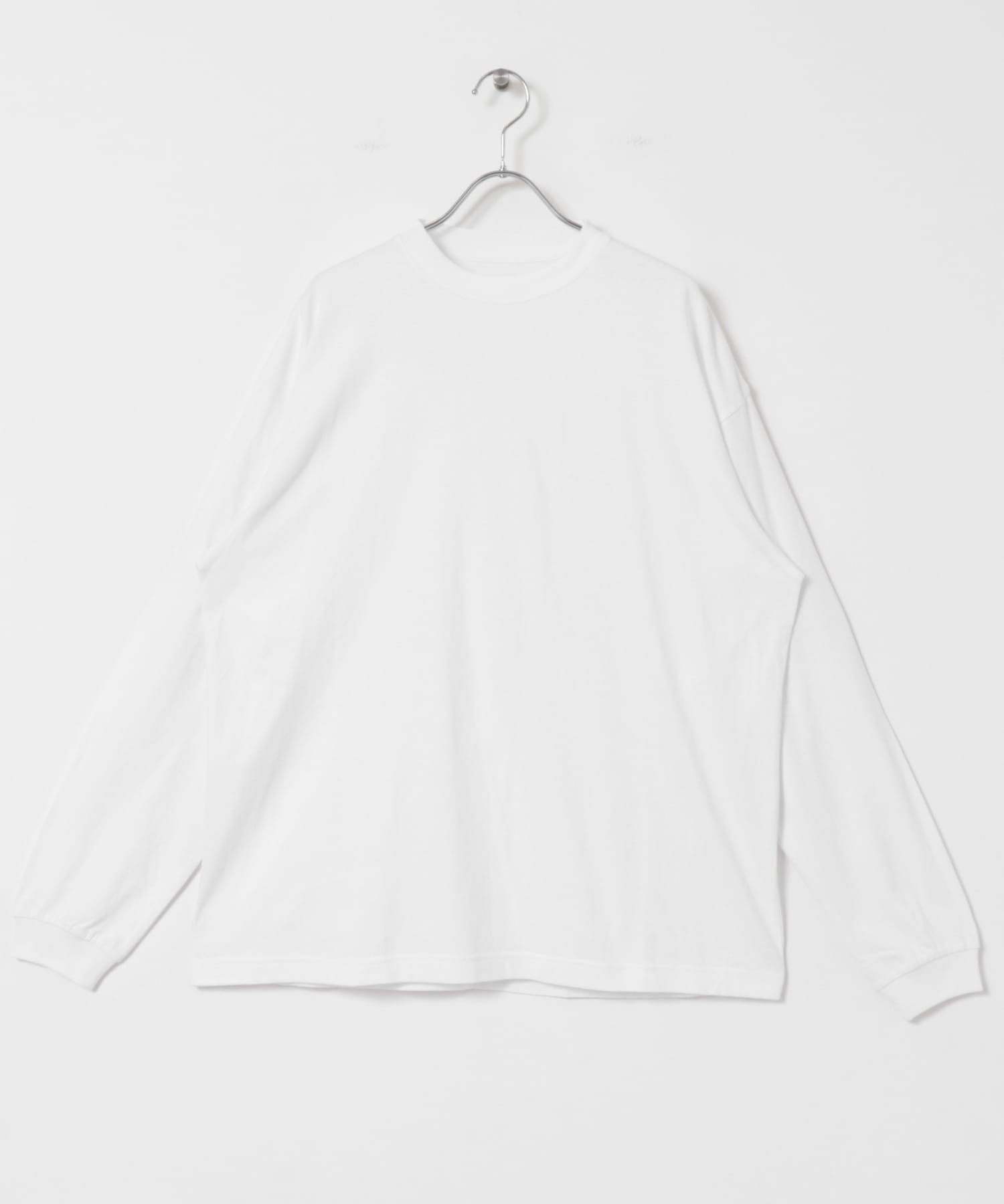 dDdDdDd BASIC LONG-SLEEVE T-SHIRTS(S WHITE): トップス｜URBAN