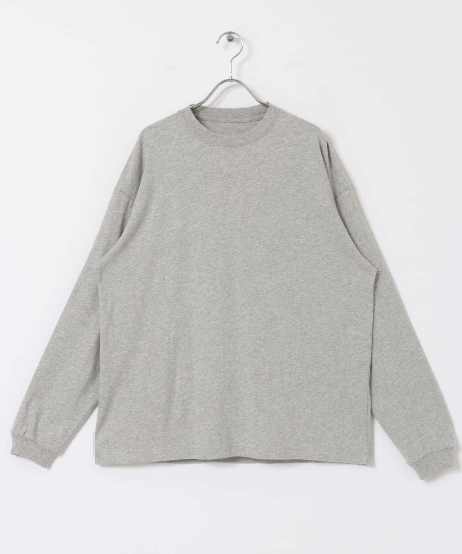 dDdDdDd　BASIC LONG-SLEEVE T-SHIRTS M.GRAY S