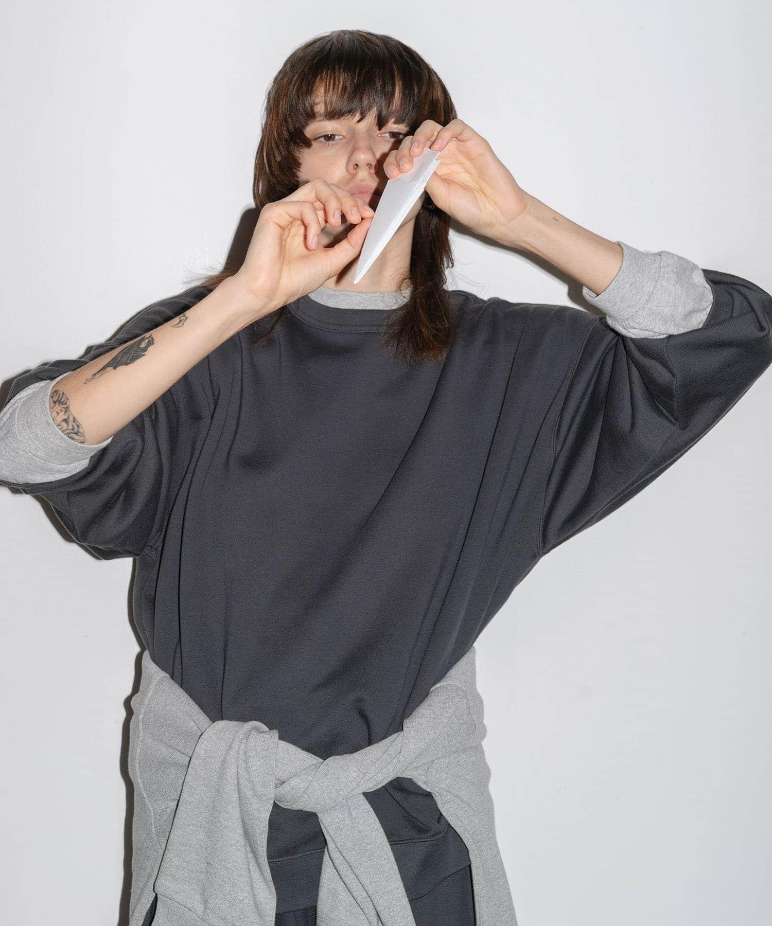 dDdDdDd　LUX STANDARD CREW SWEAT