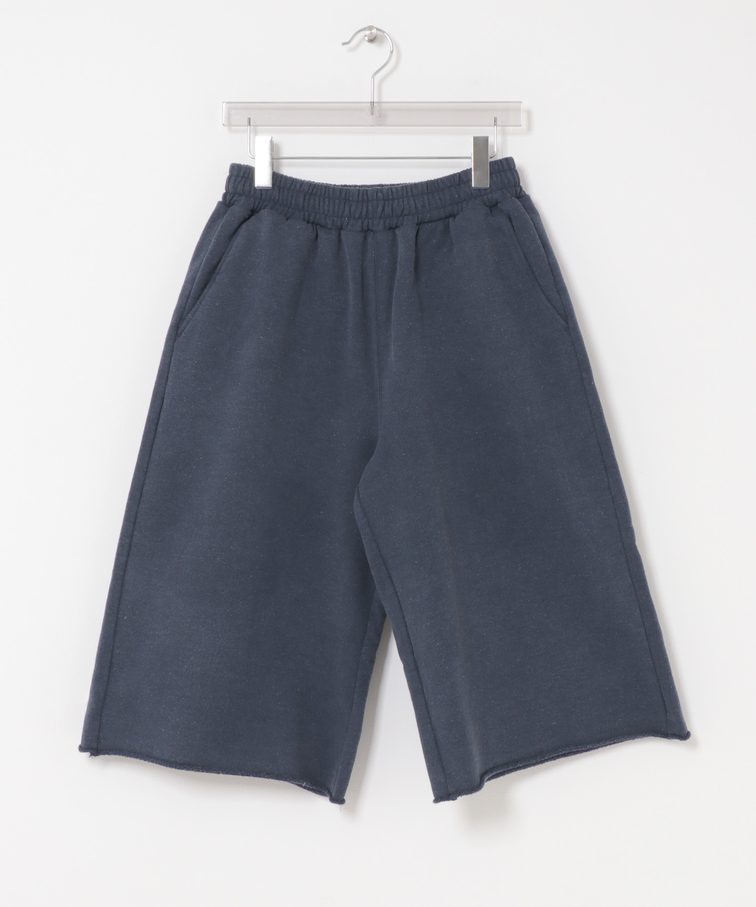 dDdDdDd　FADE BUGGY SWEAT SHORTS NAVY S