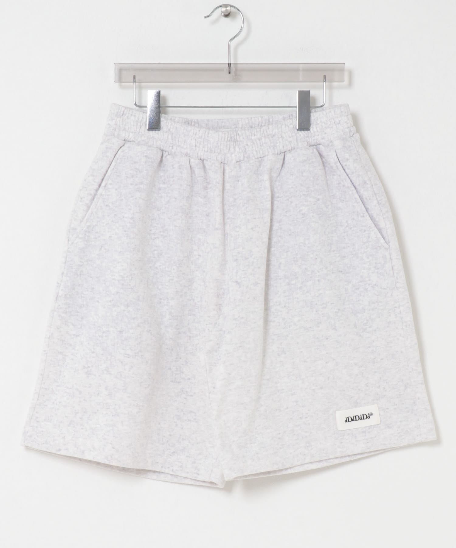 dDdDdDd　WIDE SWEAT SHORTS M.GRAY S