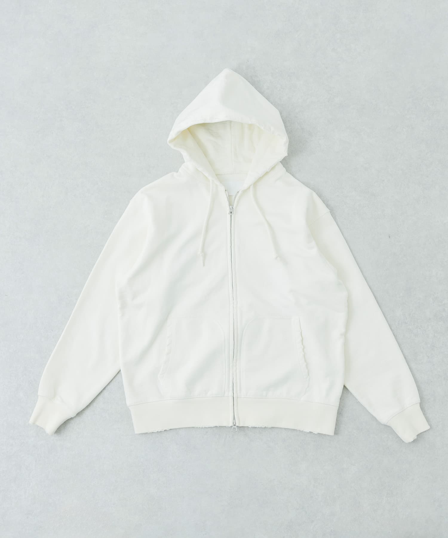 URBAN RESEARCH iD　AGING ZIP PARKA WHITE M