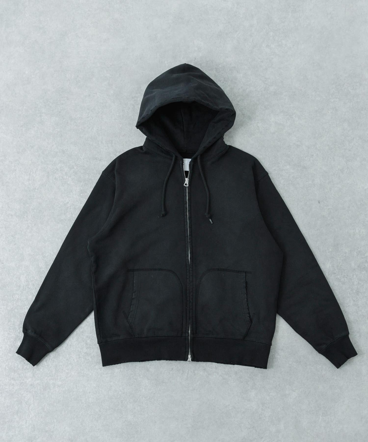 URBAN RESEARCH iD　AGING ZIP PARKA BLACK M
