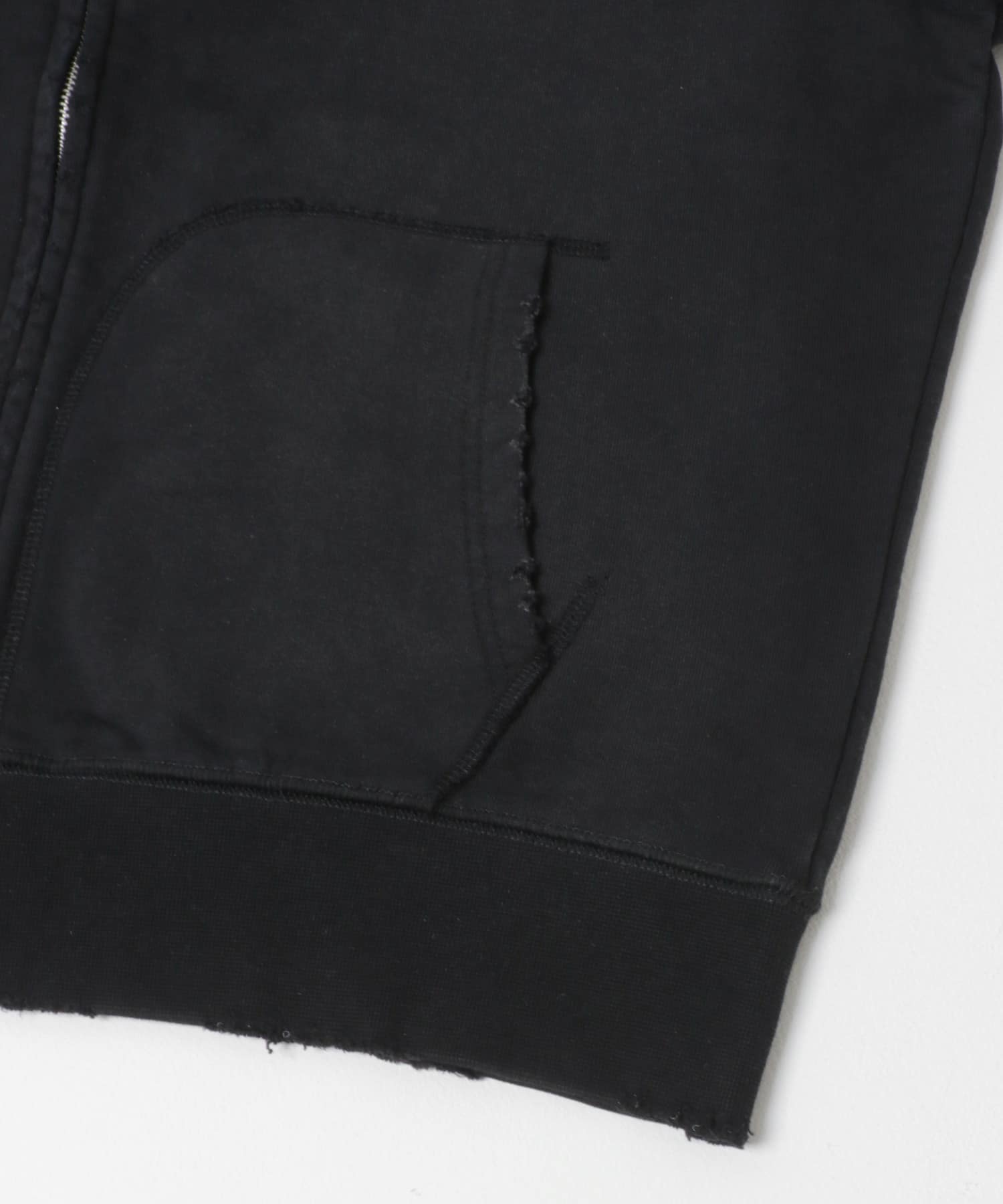 URBAN RESEARCH iD　AGING ZIP PARKA BLACK M