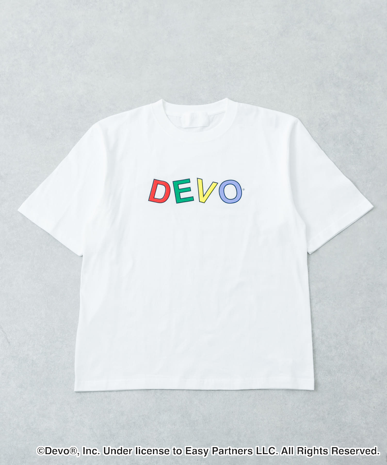 URBAN RESEARCH iD　DEVO LOGO T-SHIRTS
