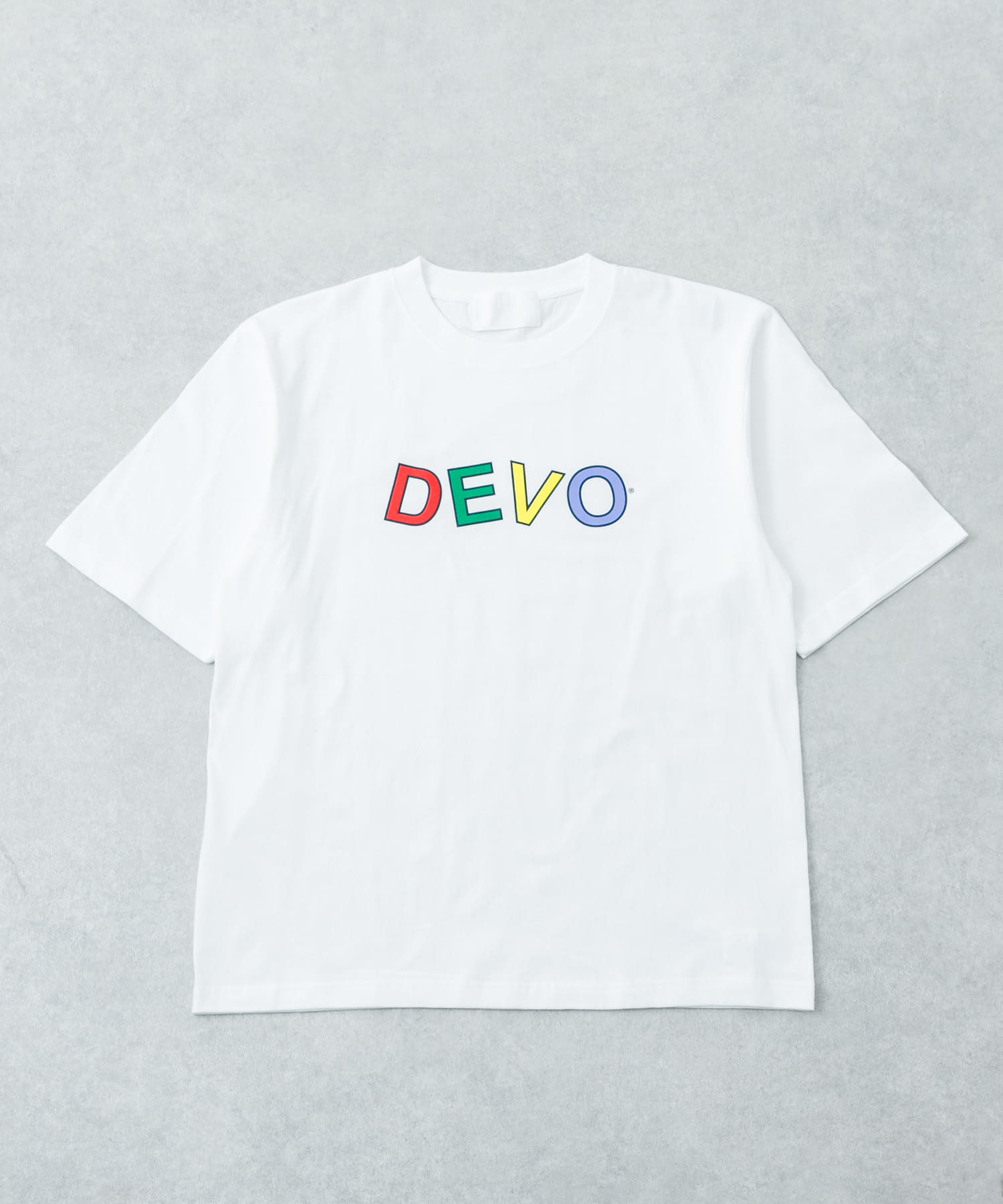 URBAN RESEARCH iD　DEVO LOGO T-SHIRTS