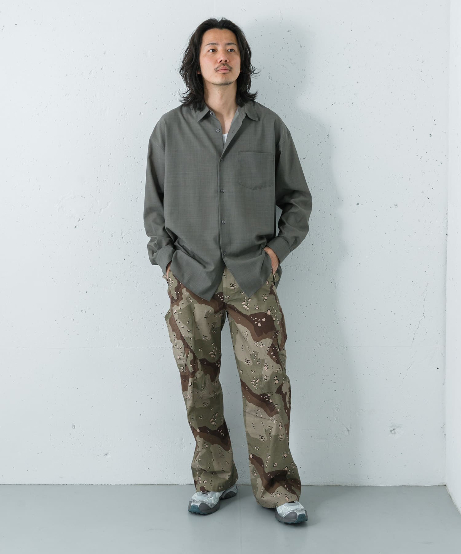 身長：180cm サイズ：L