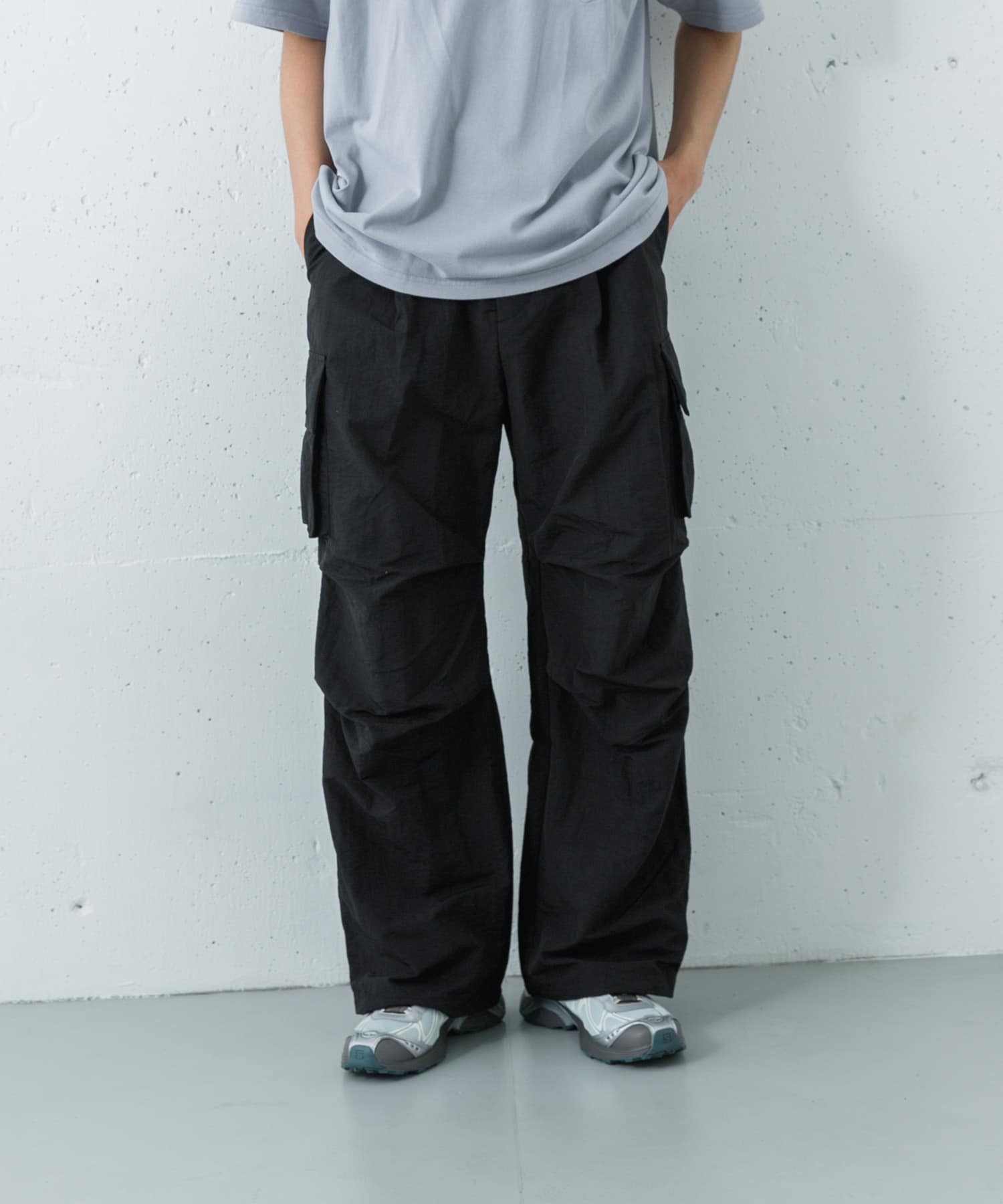 URBAN RESEARCH iD　TASLAN NYLON OVER PANTS