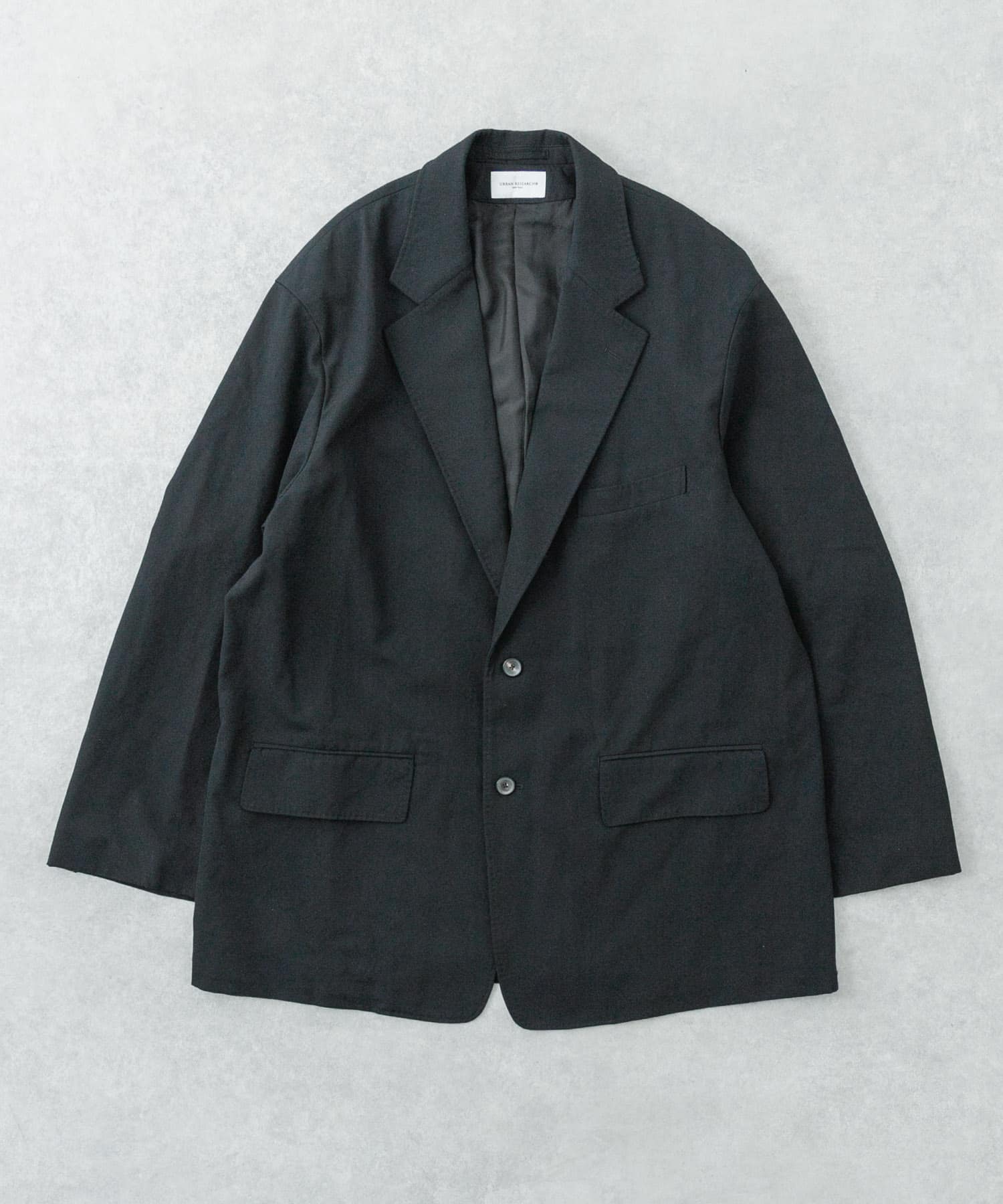 new basic　HIGH TWIST WOOL SINGLE JACKET