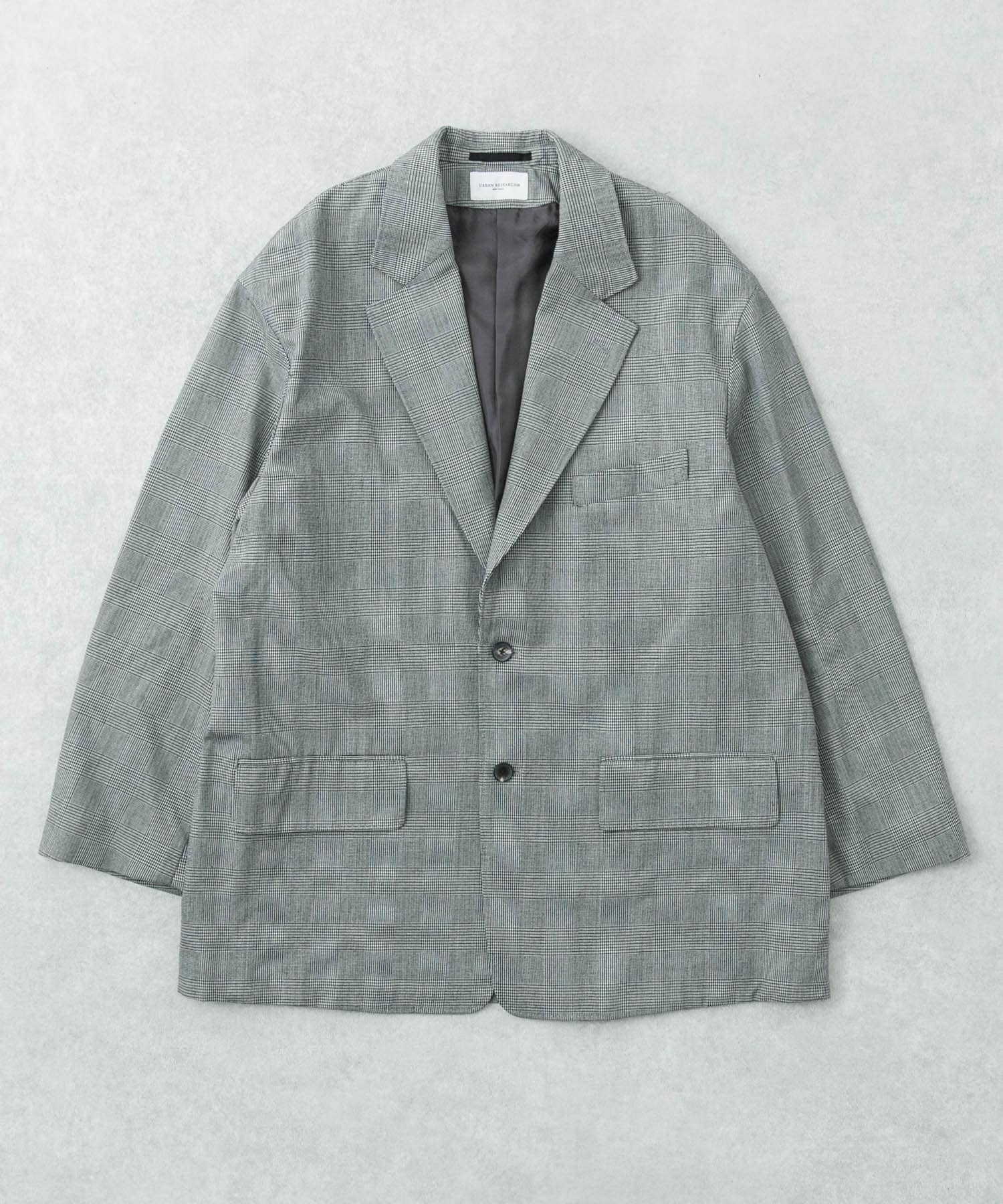 new basic　HIGH TWIST WOOL SINGLE JACKET