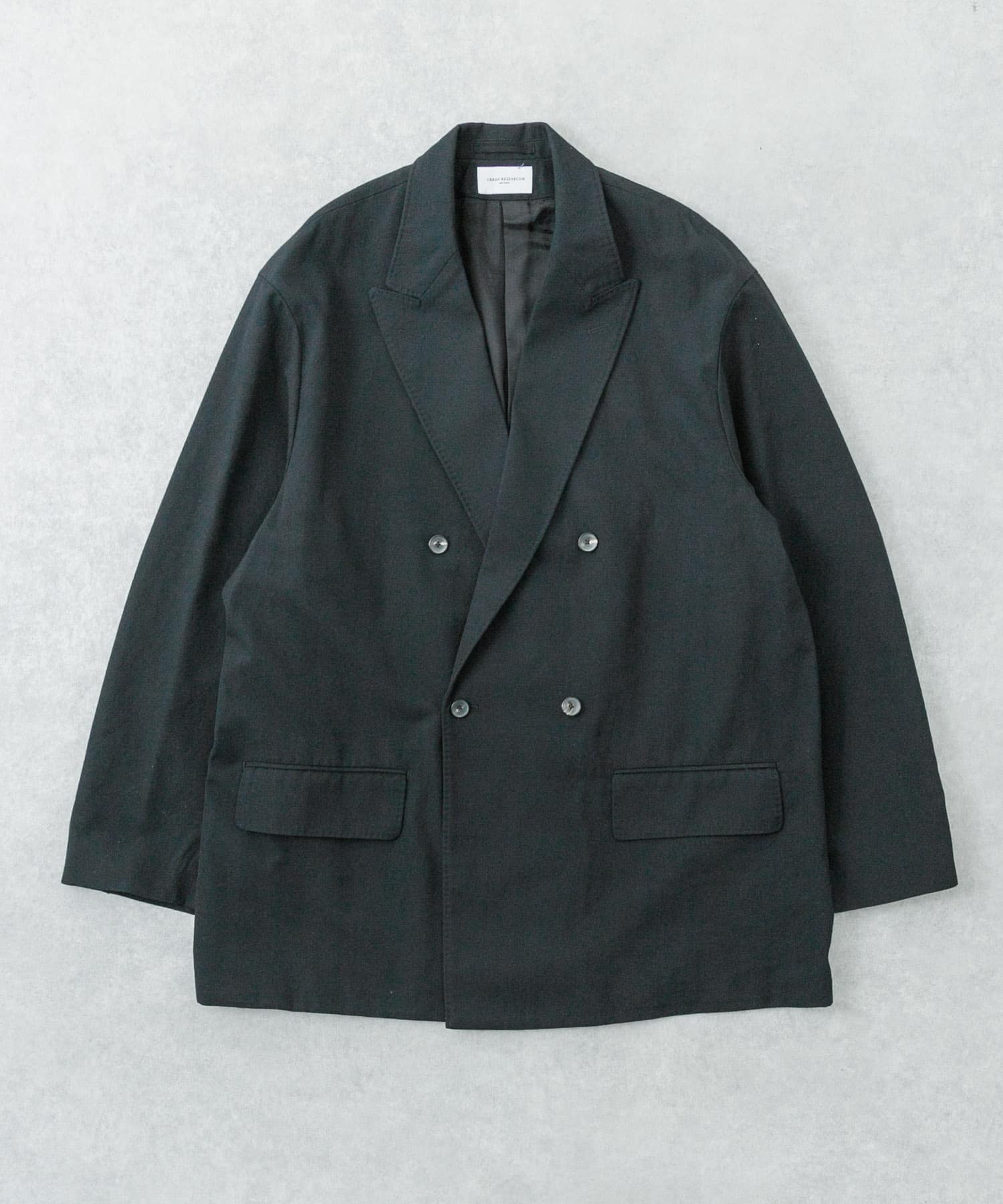 new basic　HIGH TWIST WOOL W JACKET