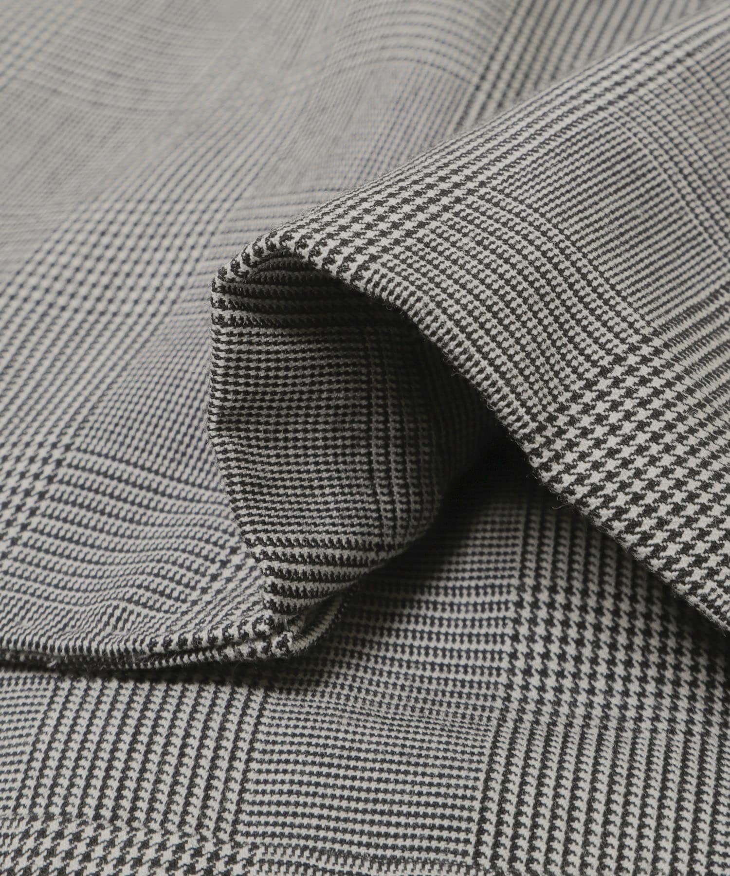 new basic　HIGH TWIST WOOL W JACKET CHECK M