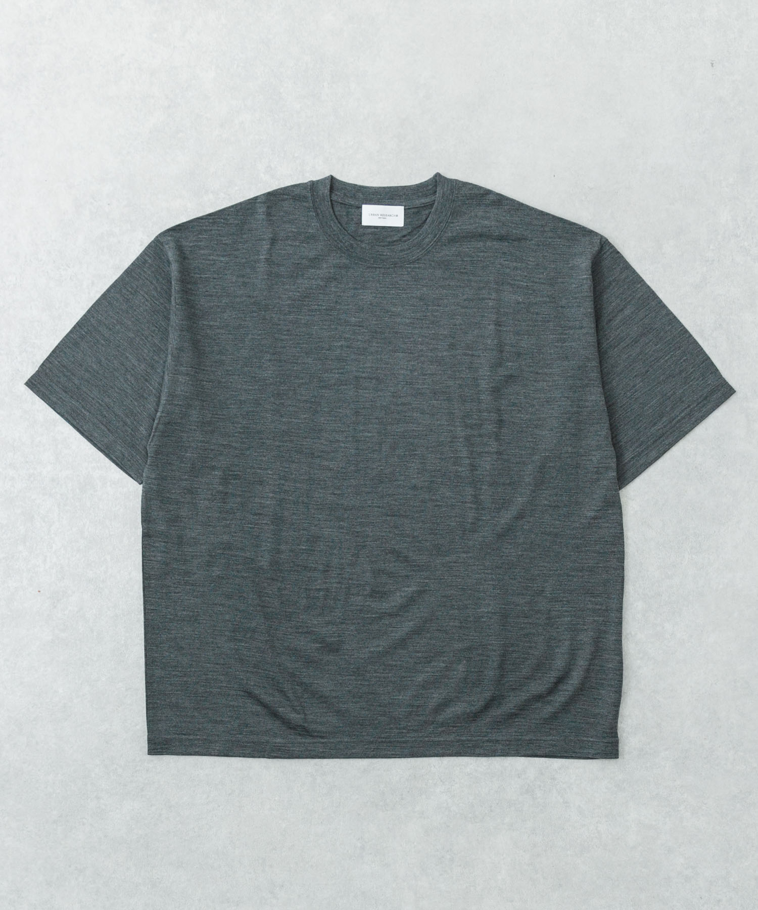 new basic　WASHABLE MERINO WOOL T-SHIRTS