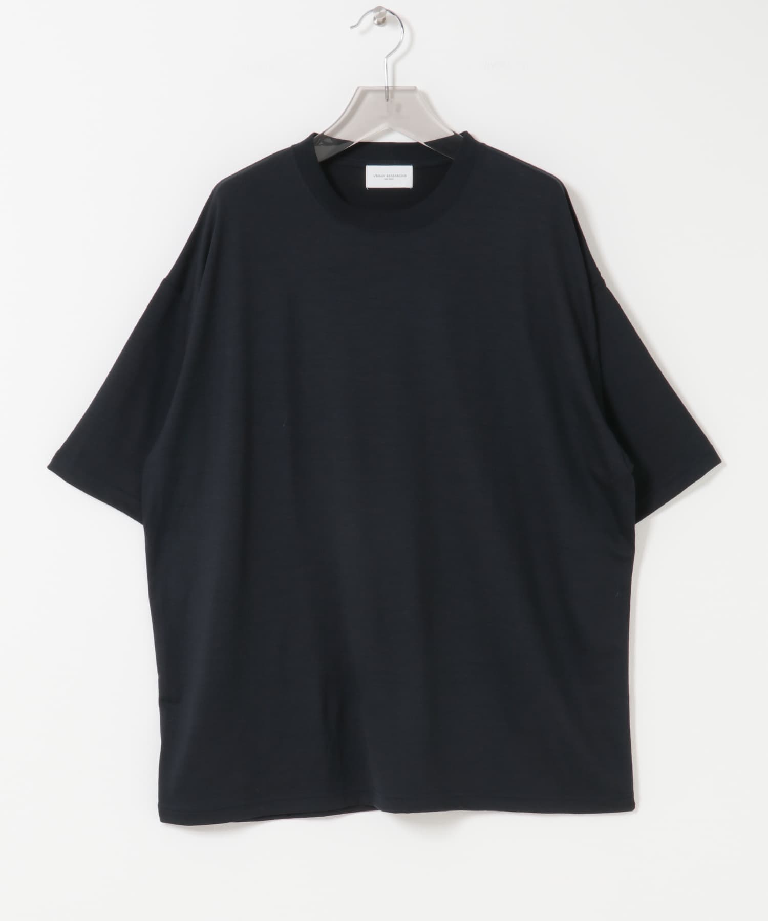 『洗濯可』new basic　WASHABLE MERINO WOOL T-SHIRTS NAVY M