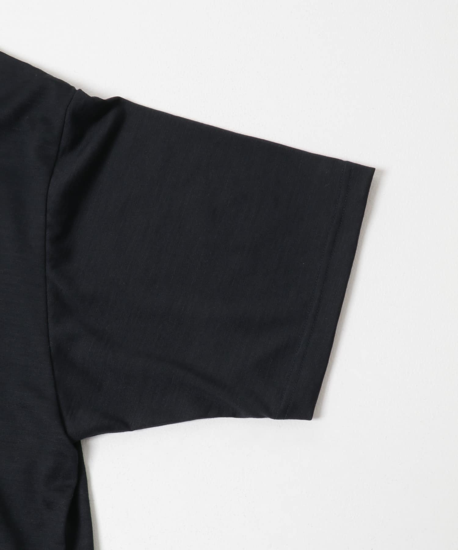 『洗濯可』new basic　WASHABLE MERINO WOOL T-SHIRTS NAVY M