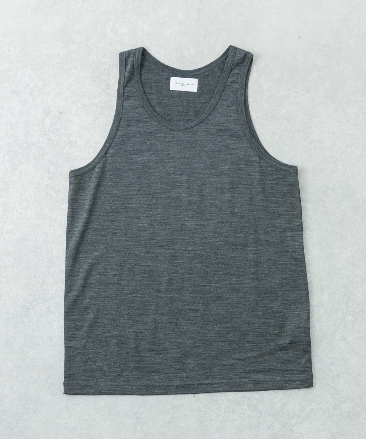 『洗濯可』new basic　WASHABLE MERINO WOOL TANK