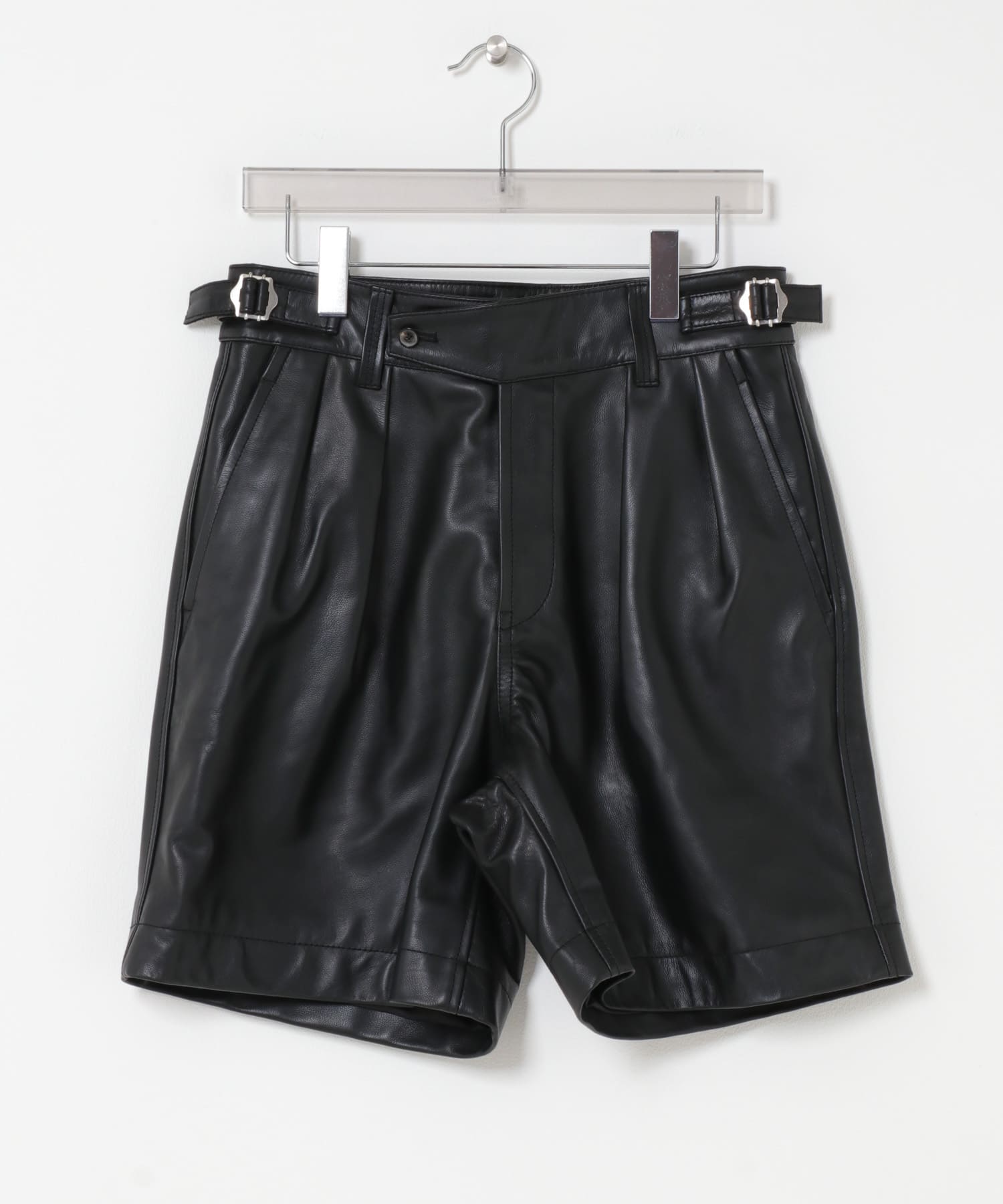 new basic BUFFALOCALF GURKHA SHORTS(M BLACK): ボトム｜URBAN
