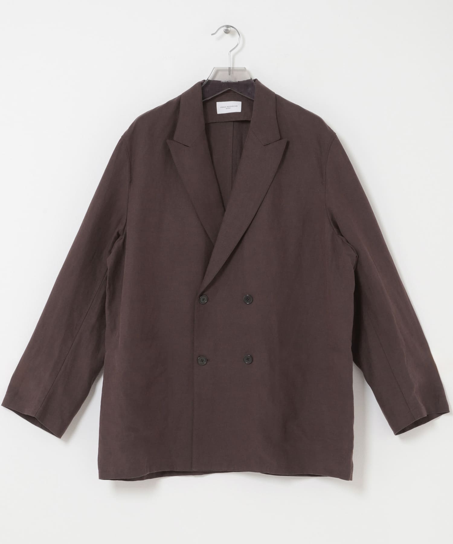new basic　SILK LINEN DOUBLE SHIRTS JACKET