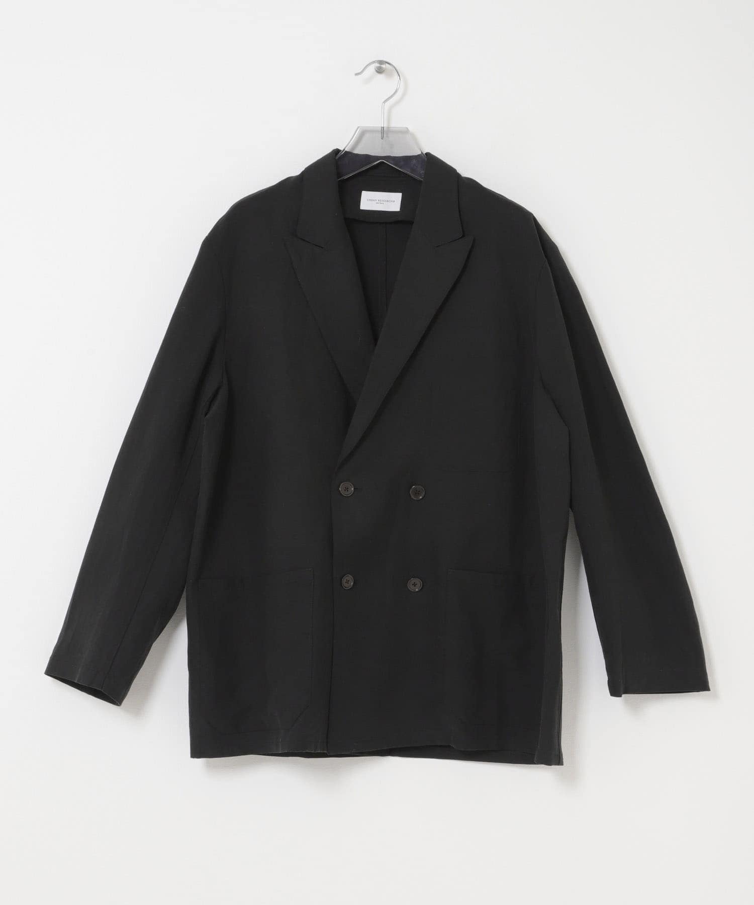 new basic　SILK LINEN DOUBLE SHIRTS JACKET