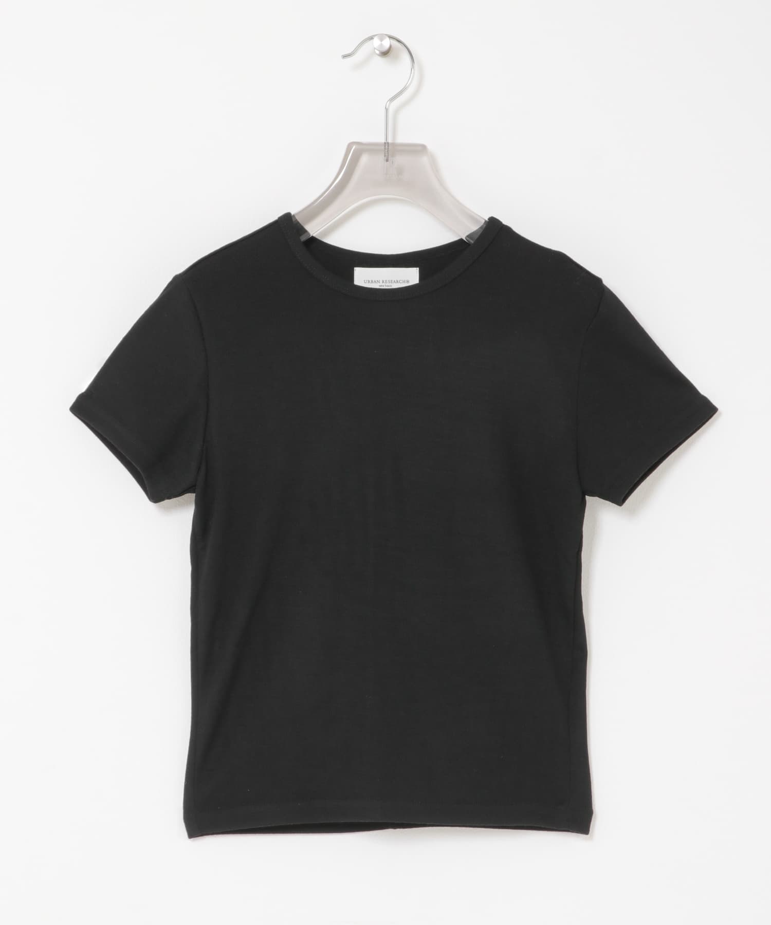 new basic　WASHABLE WOOL BABY T-SHIRTS BLACK 36