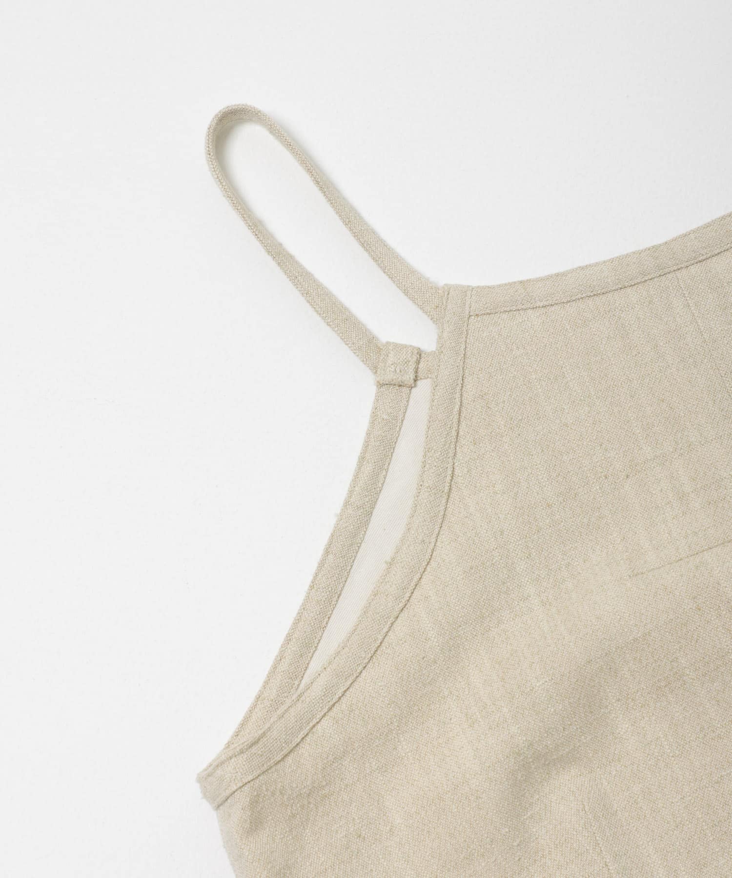 new basic　SLAB NEP CAMI BUSTIER BEIGE 38