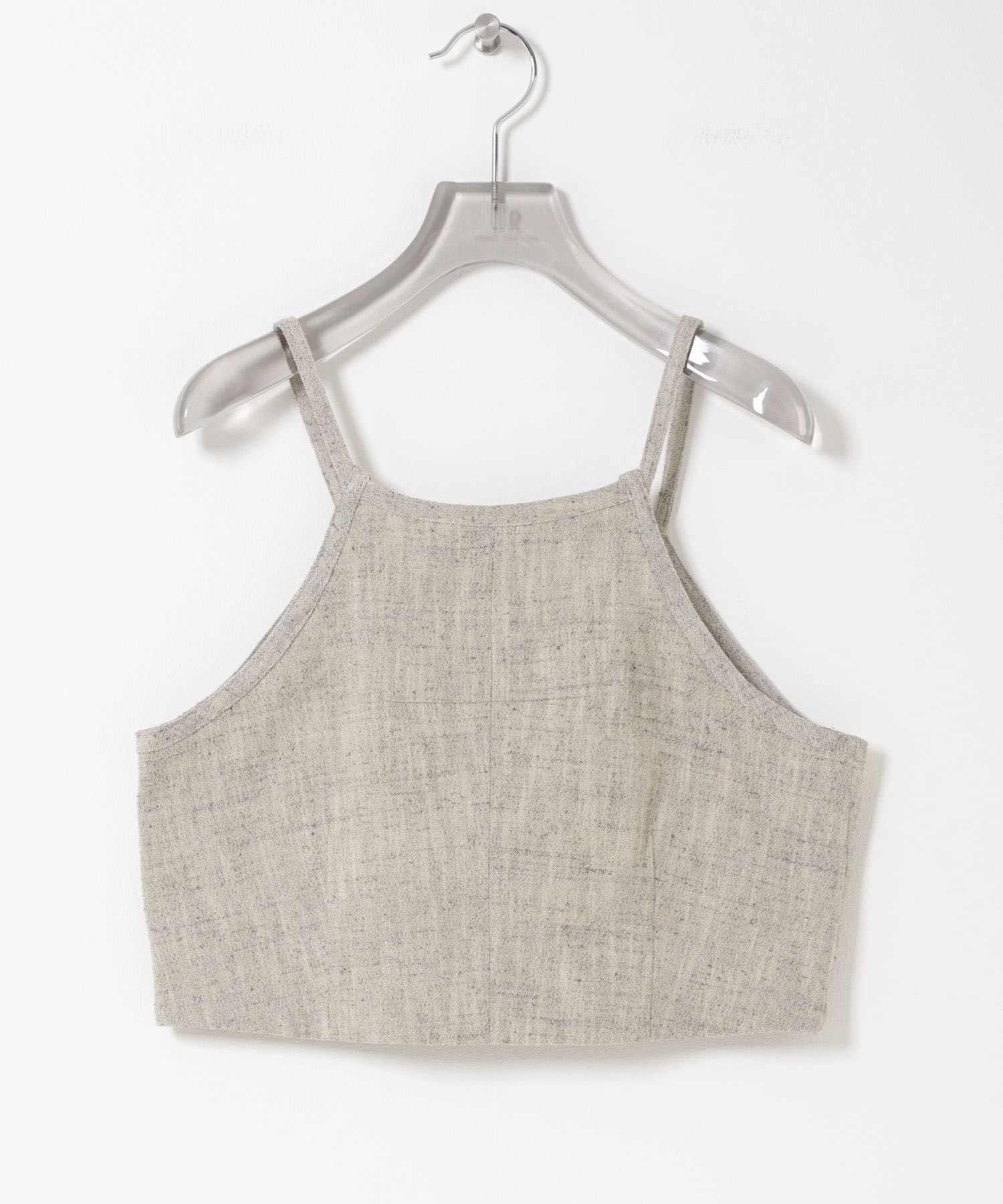 new basic　SLAB NEP CAMI BUSTIER GRAY 38
