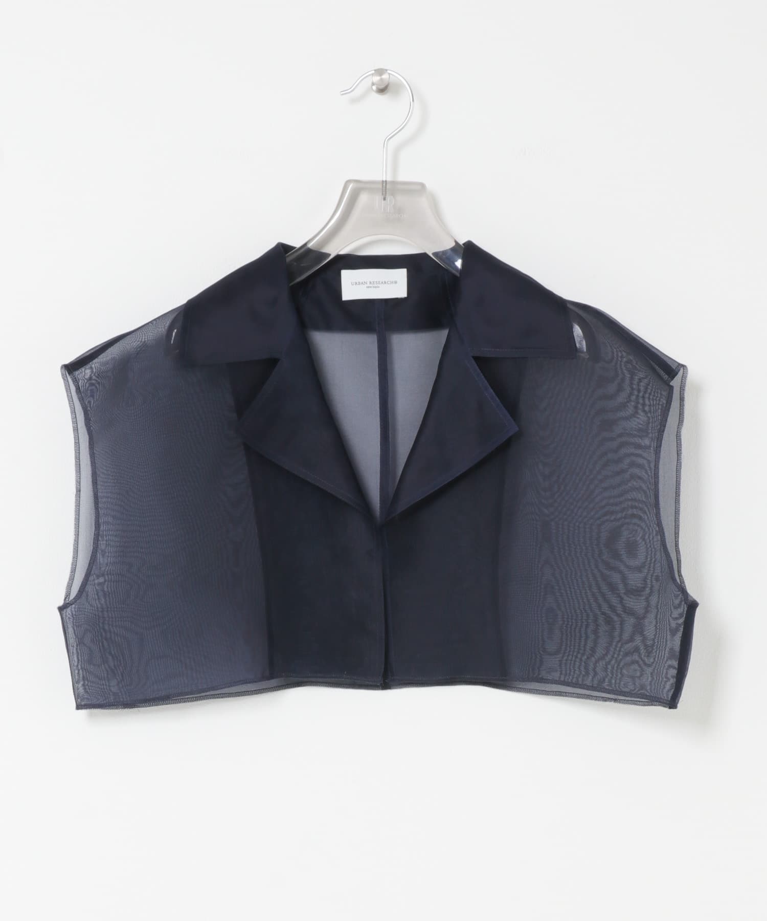 new basic　SILK ORGANDY SHORT SHIRTS