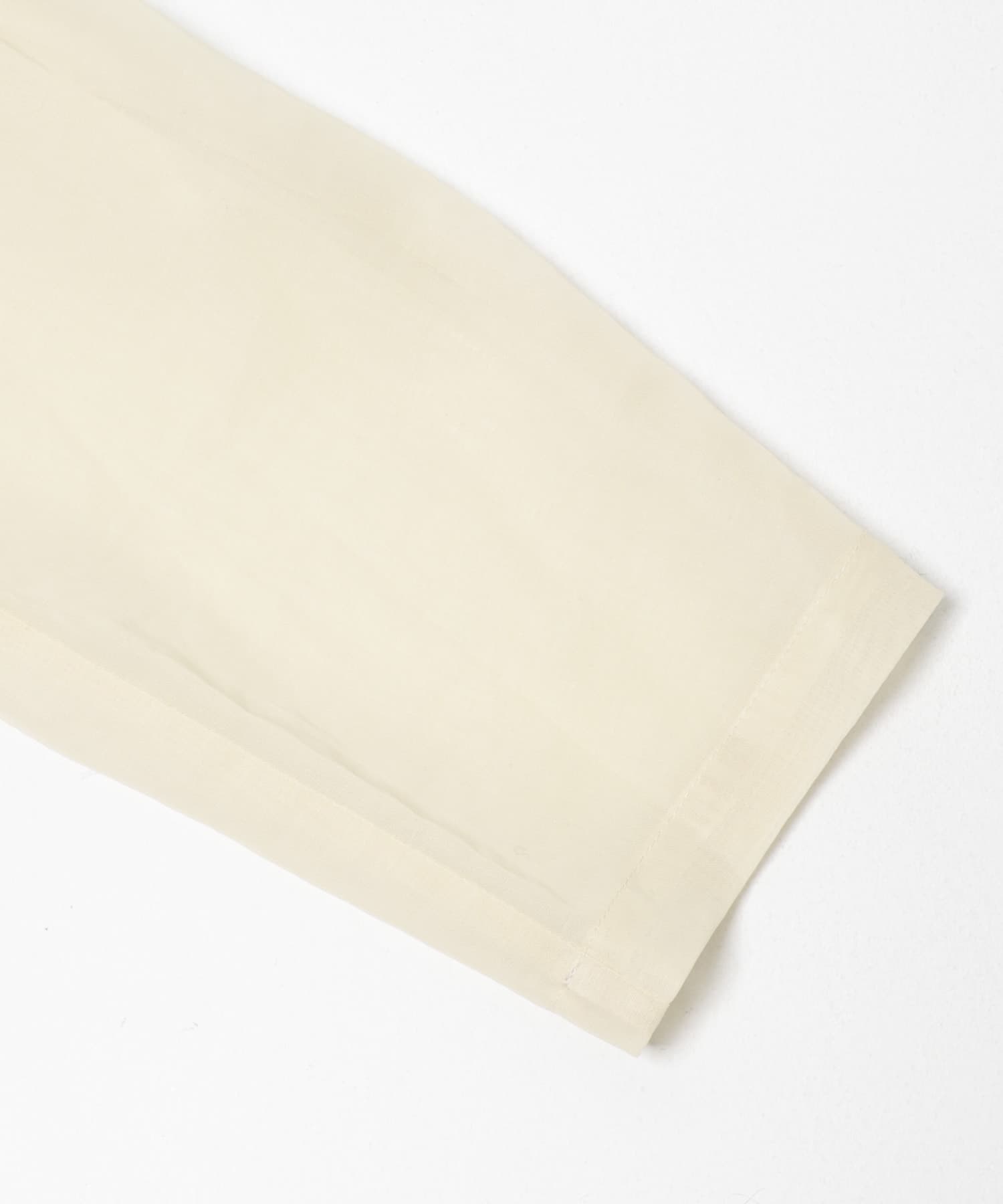 new basic　SHEER VOILE SAILOR SHIRTS IVORY Free