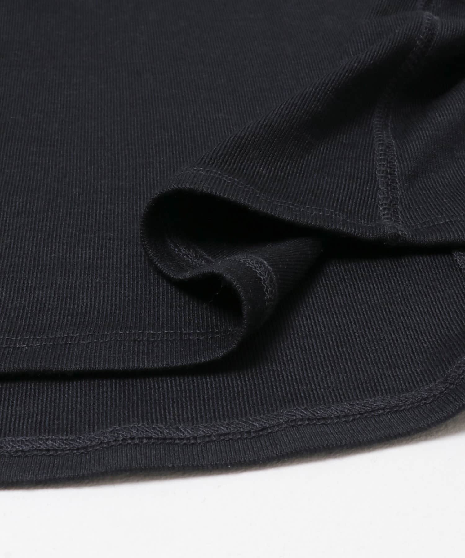 new basic　WASHABLE WOOL SQUARE ONE-PIECE NAVY 36