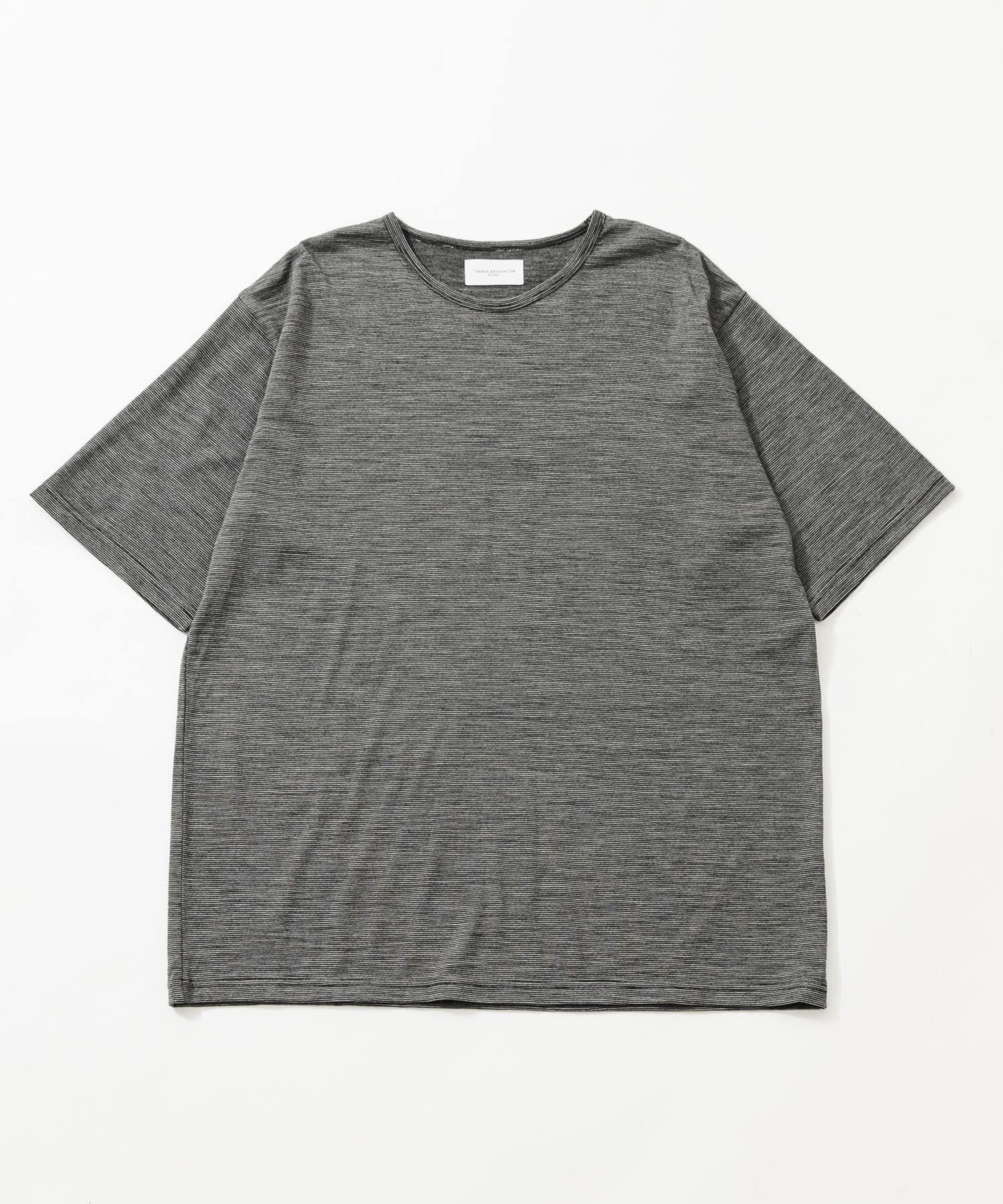 new basic　WASHABLE MERINO WOOL T-SHIRTS
