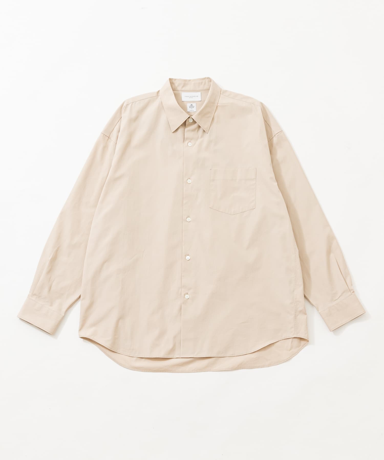 new basic　THOMAS MASON LONG-SLEEVE OVER SHIRTS