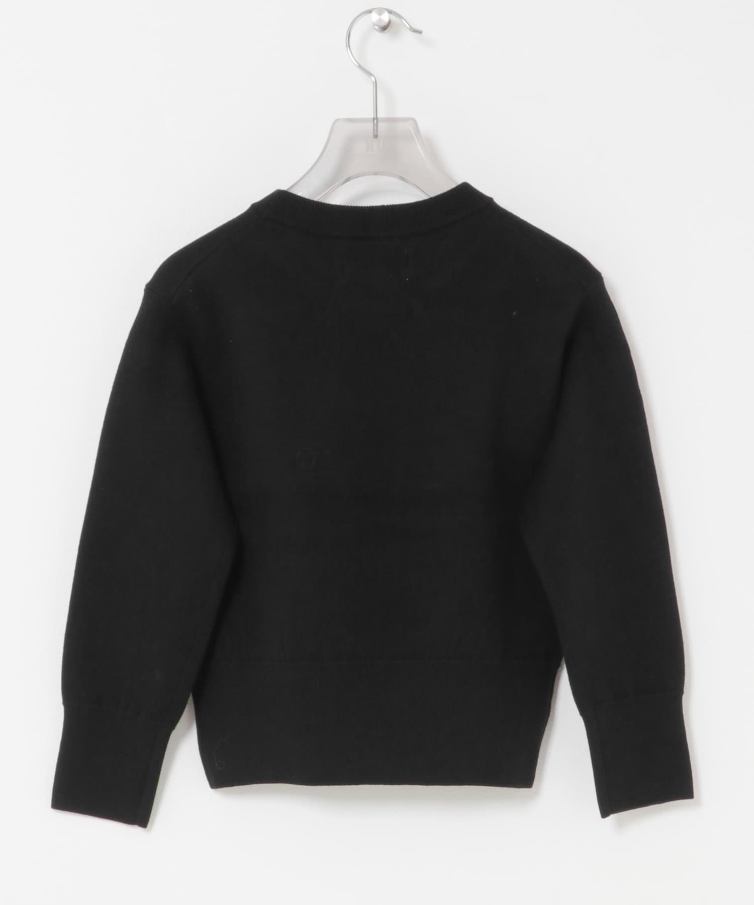 new basic　FLUID BABY KNIT BLACK Free