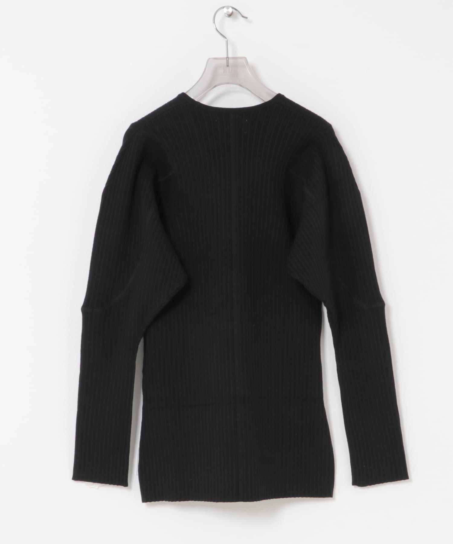 new basic　FRAME FLUID KNIT BLACK Free