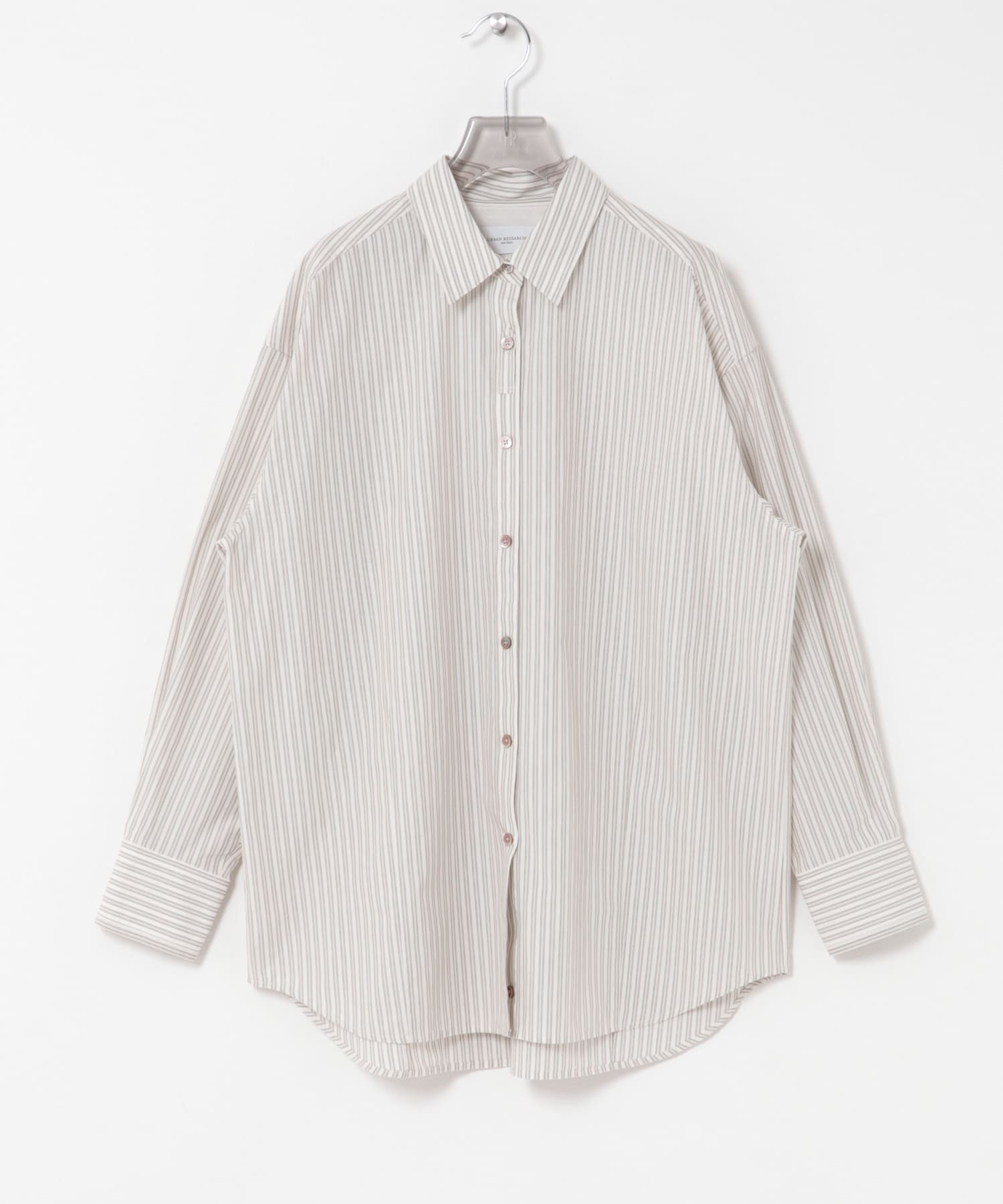 new basic　QUIET STRIPE SHIRTS