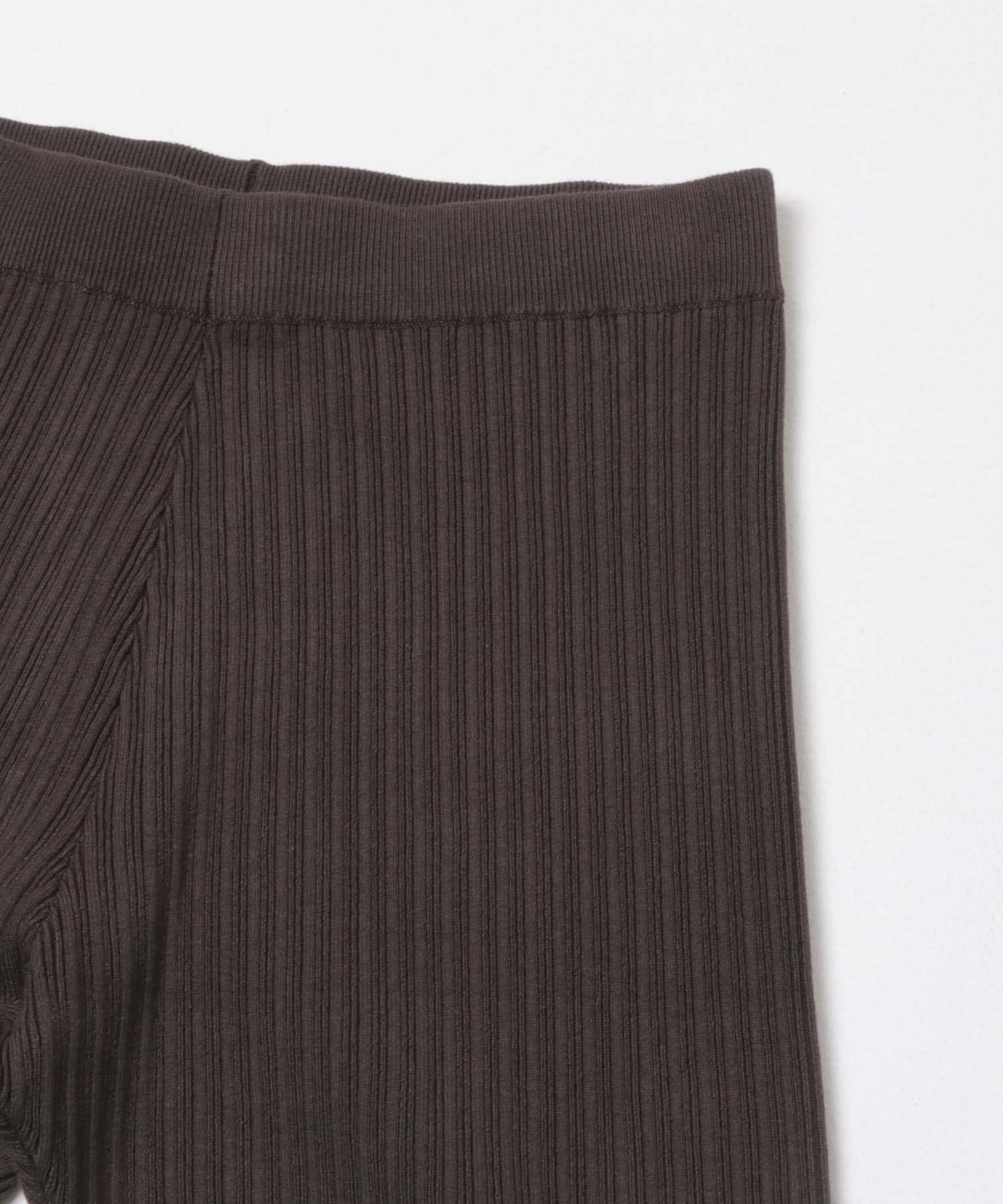 new basic　FRAME FLUID KNIT PANTS DK BROWN Free