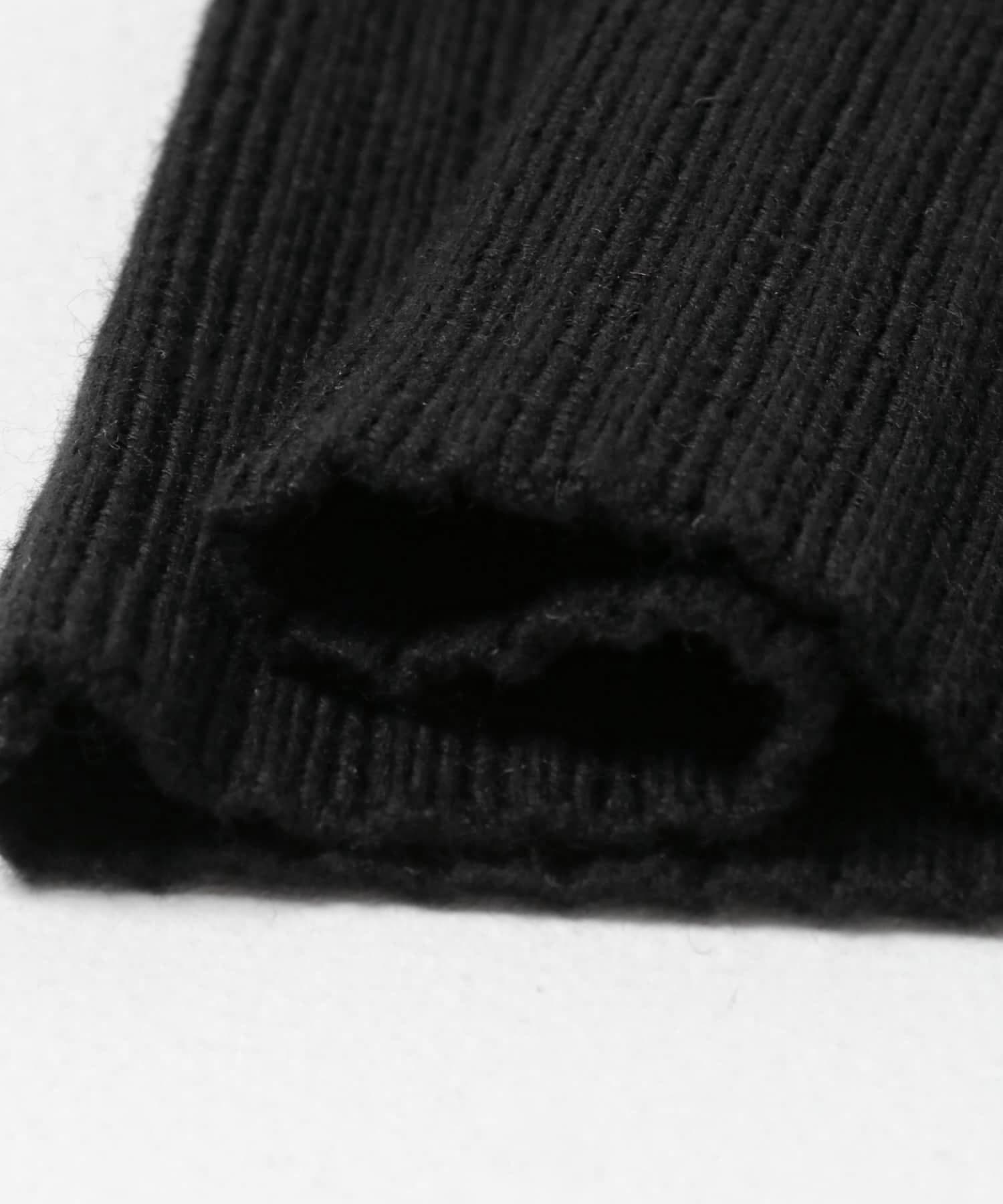 new basic　FRAME FLUID KNIT PANTS BLACK Free