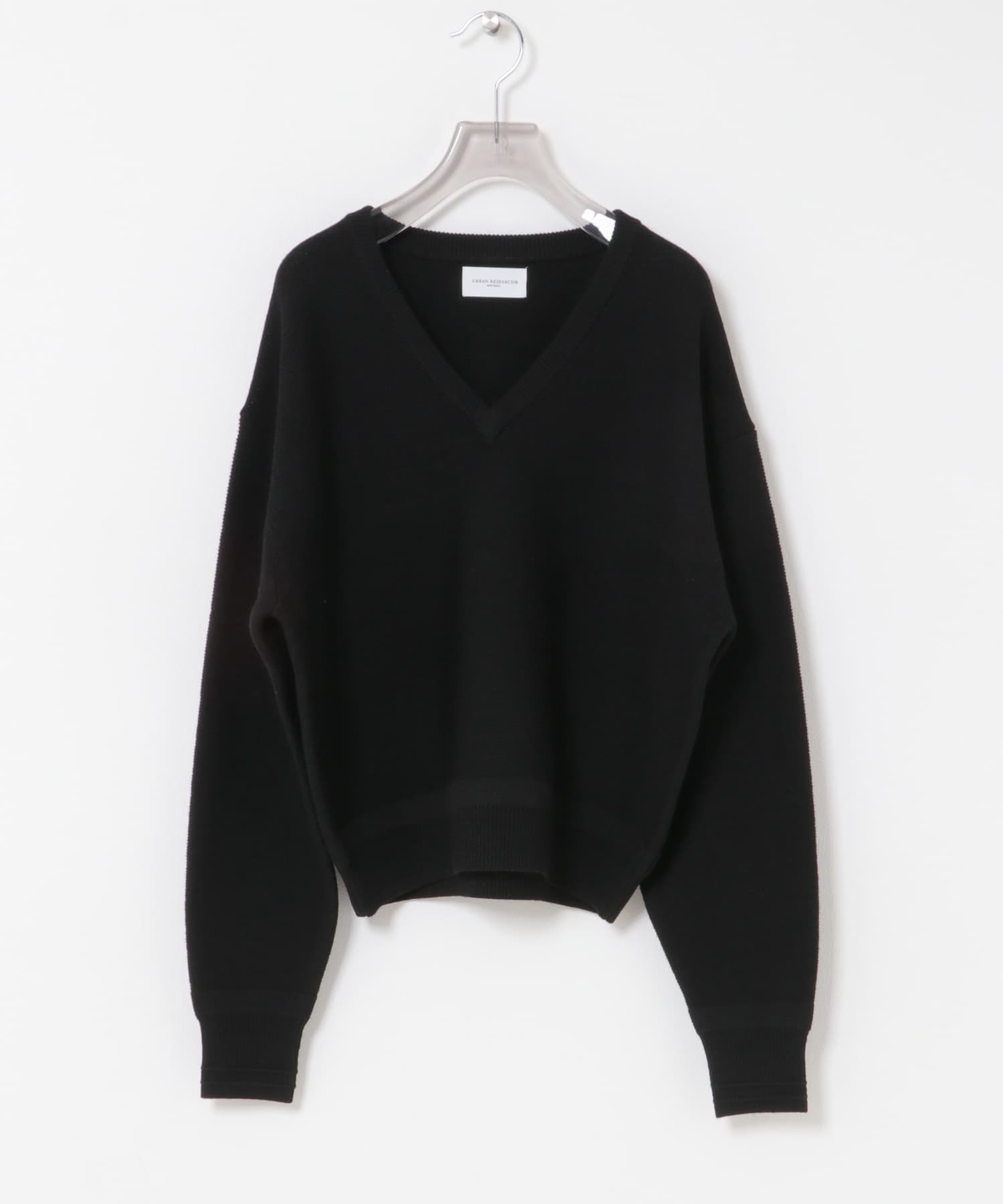 new basic　RIDGE PULL KNIT