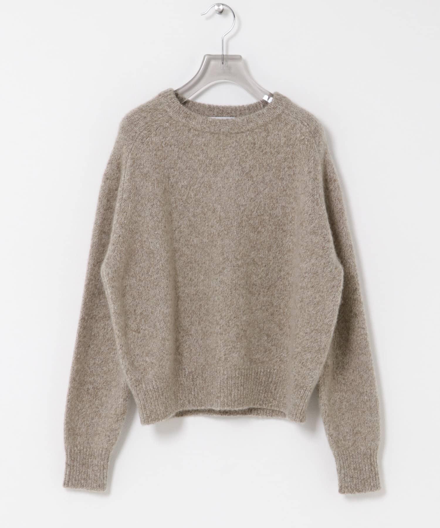 new basic　CASHMERE  SILK MOULINE KNIT