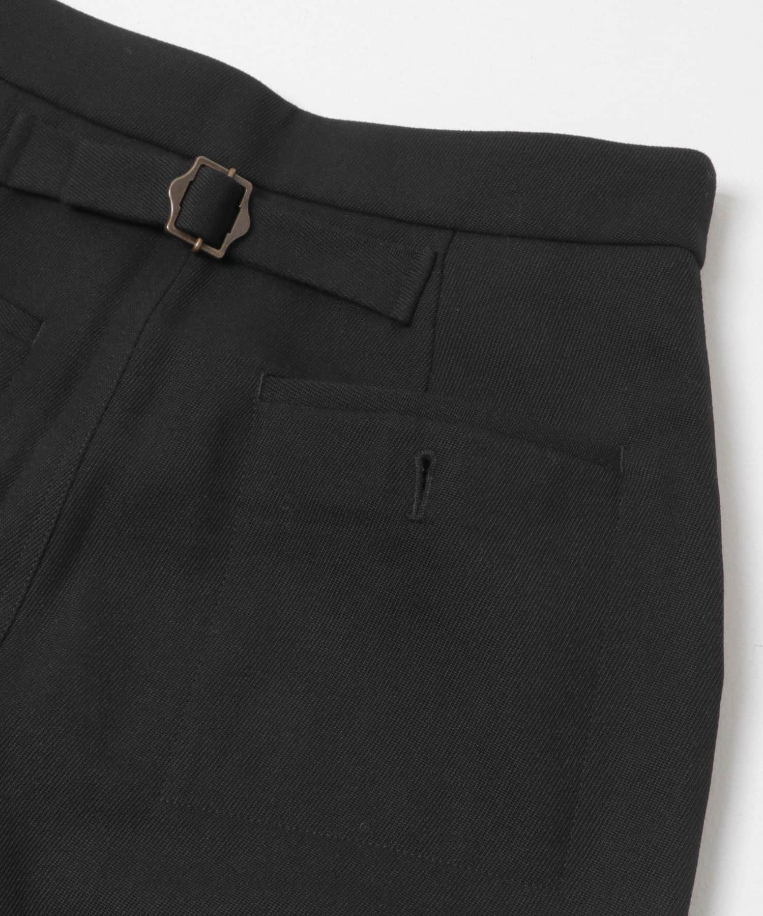 new basic　CLEAN MARIN PANTS BLACK 36